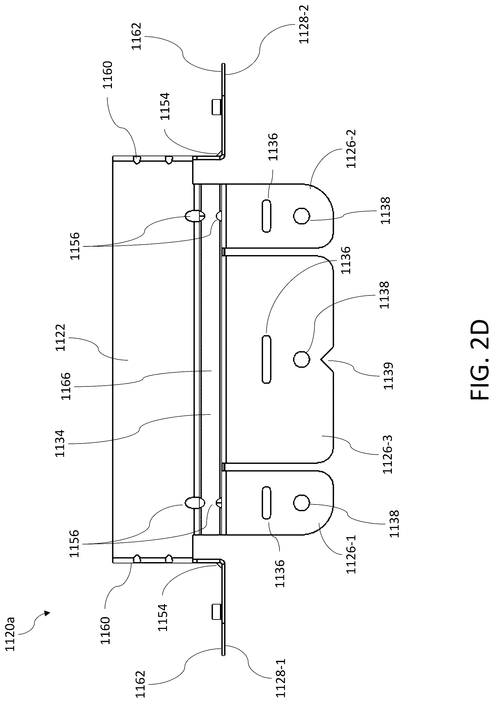 Patent US12297986 Figure 14 – Bar hanger assembly with crossmembers and housing assemblies using same