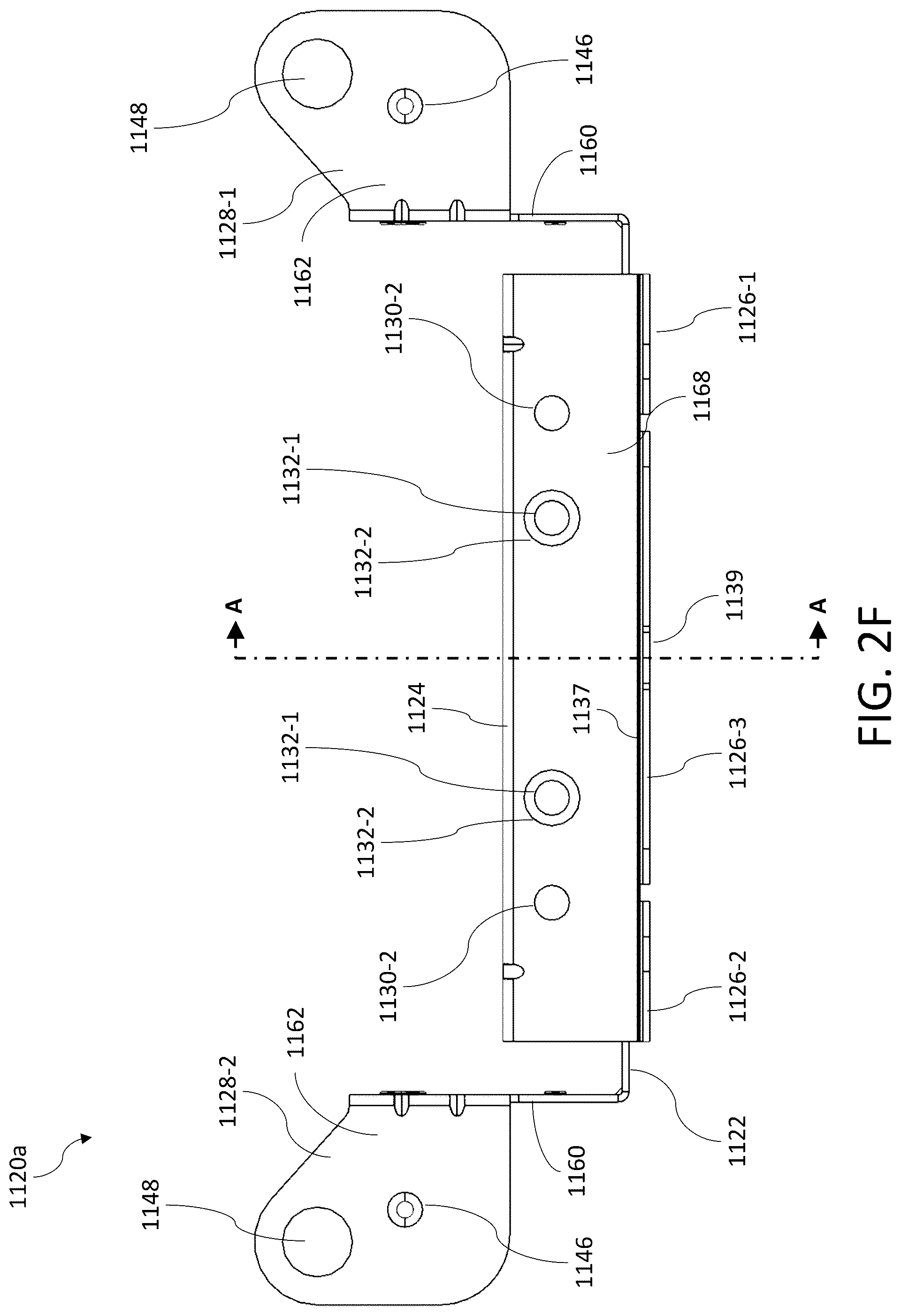 Patent US12297986 Figure 16 – Bar hanger assembly with crossmembers and housing assemblies using same
