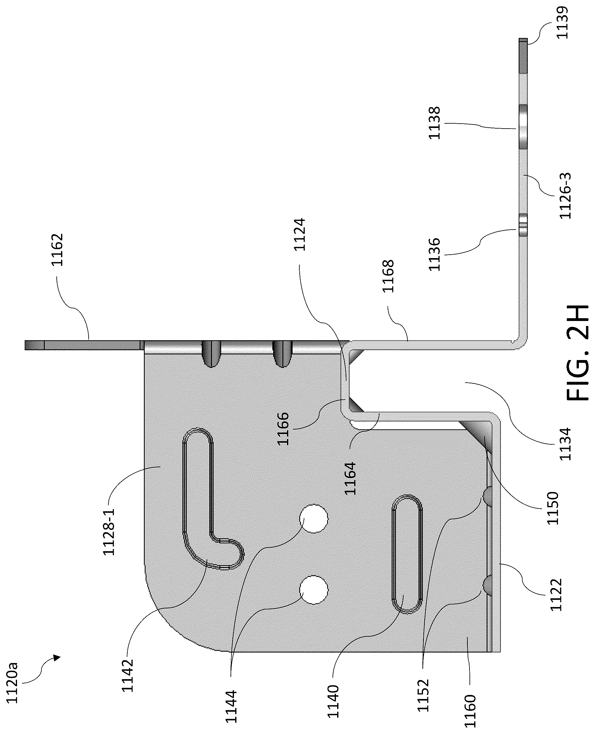 Patent US12297986 Figure 18 – Bar hanger assembly with crossmembers and housing assemblies using same