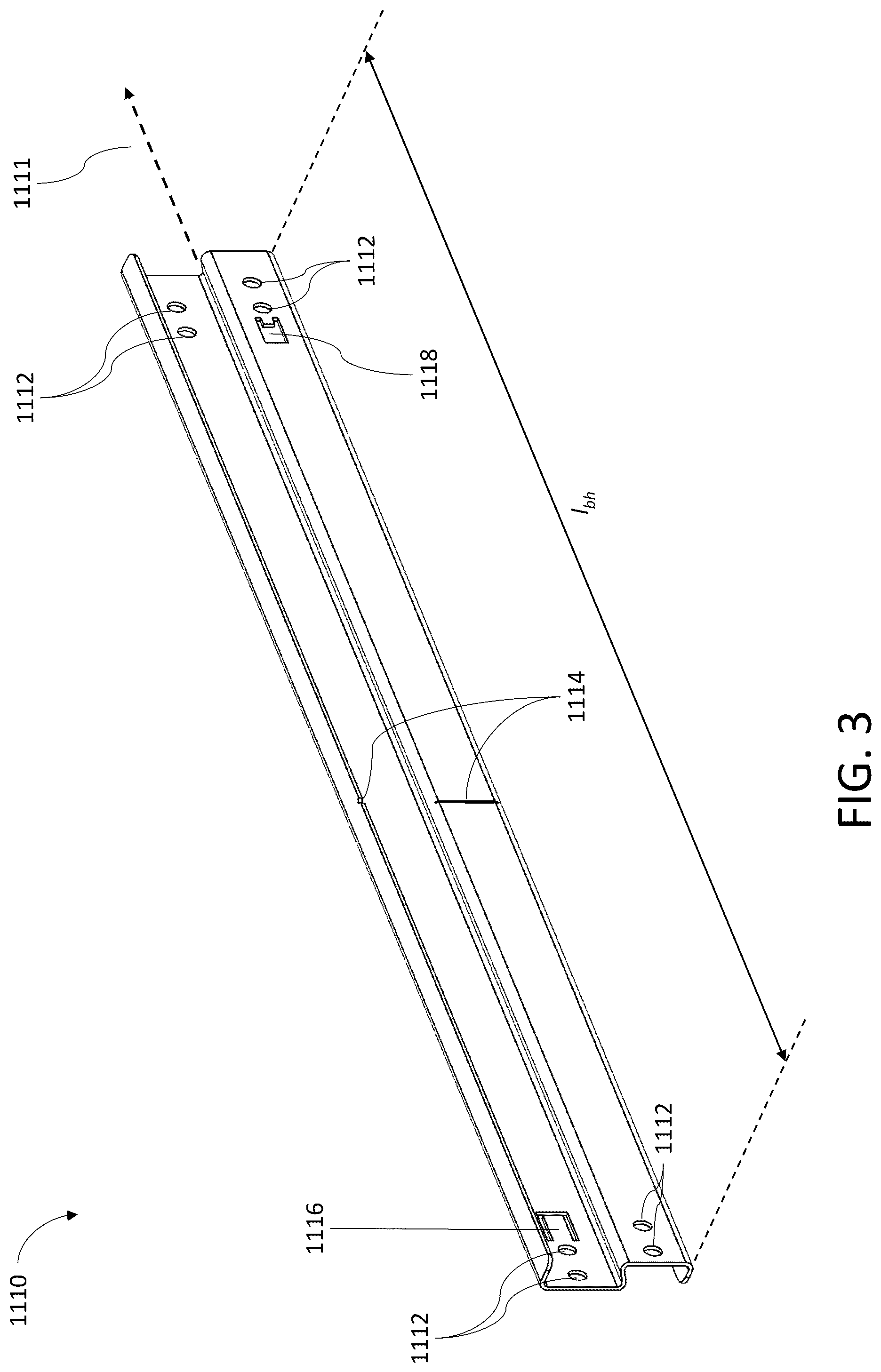 Patent US12297986 Figure 19 – Bar hanger assembly with crossmembers and housing assemblies using same