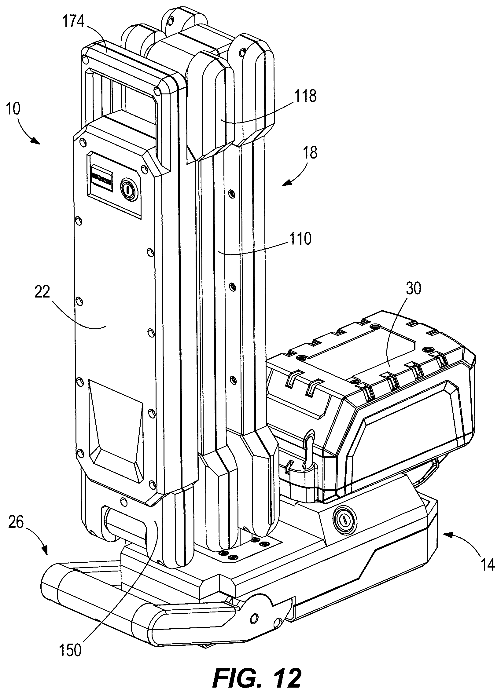 Patent US12297987 Figure 18 – Work light