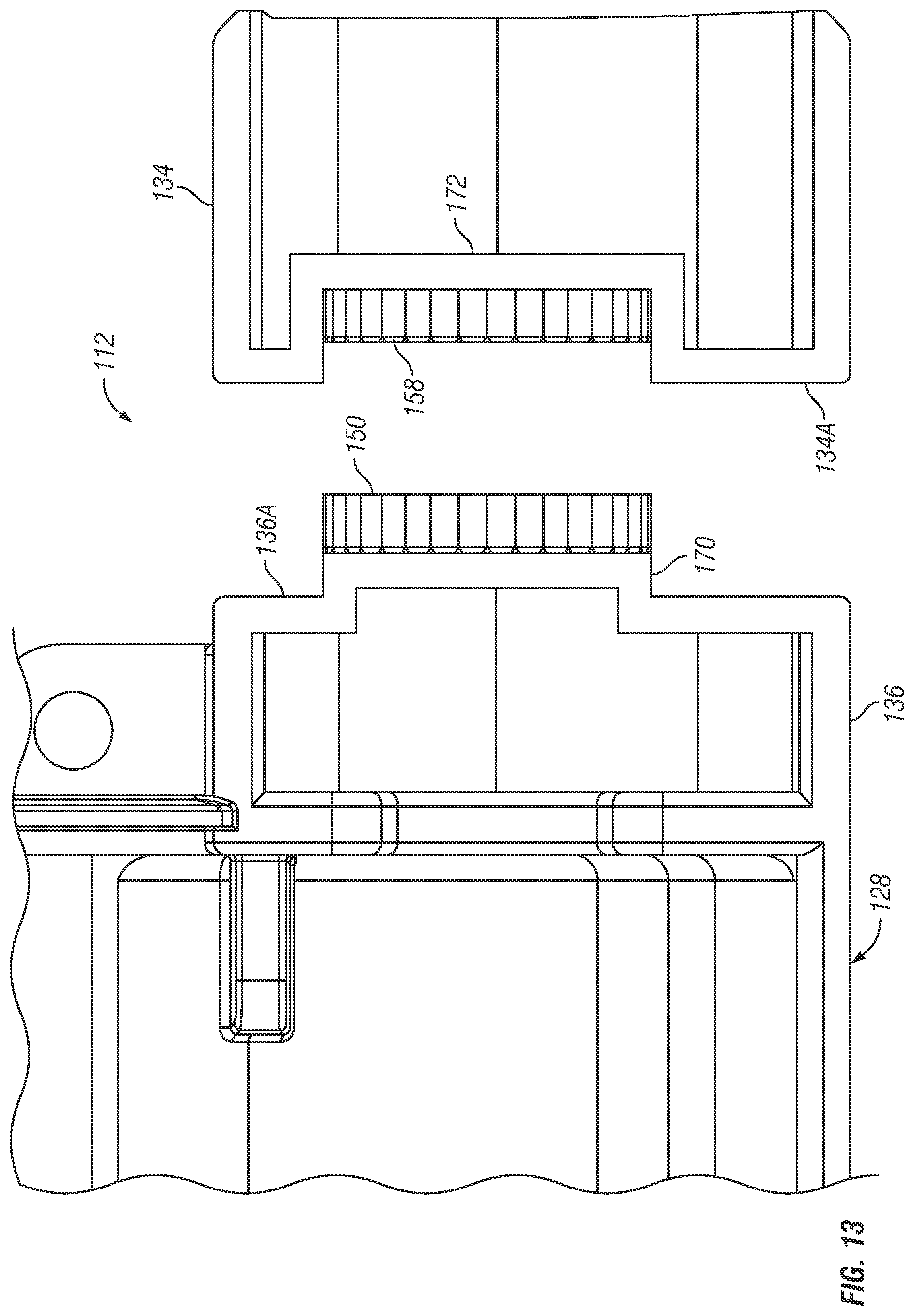 Patent US12297988 Figure 13 – Vehicle light assembly with light bar and rotatable projector