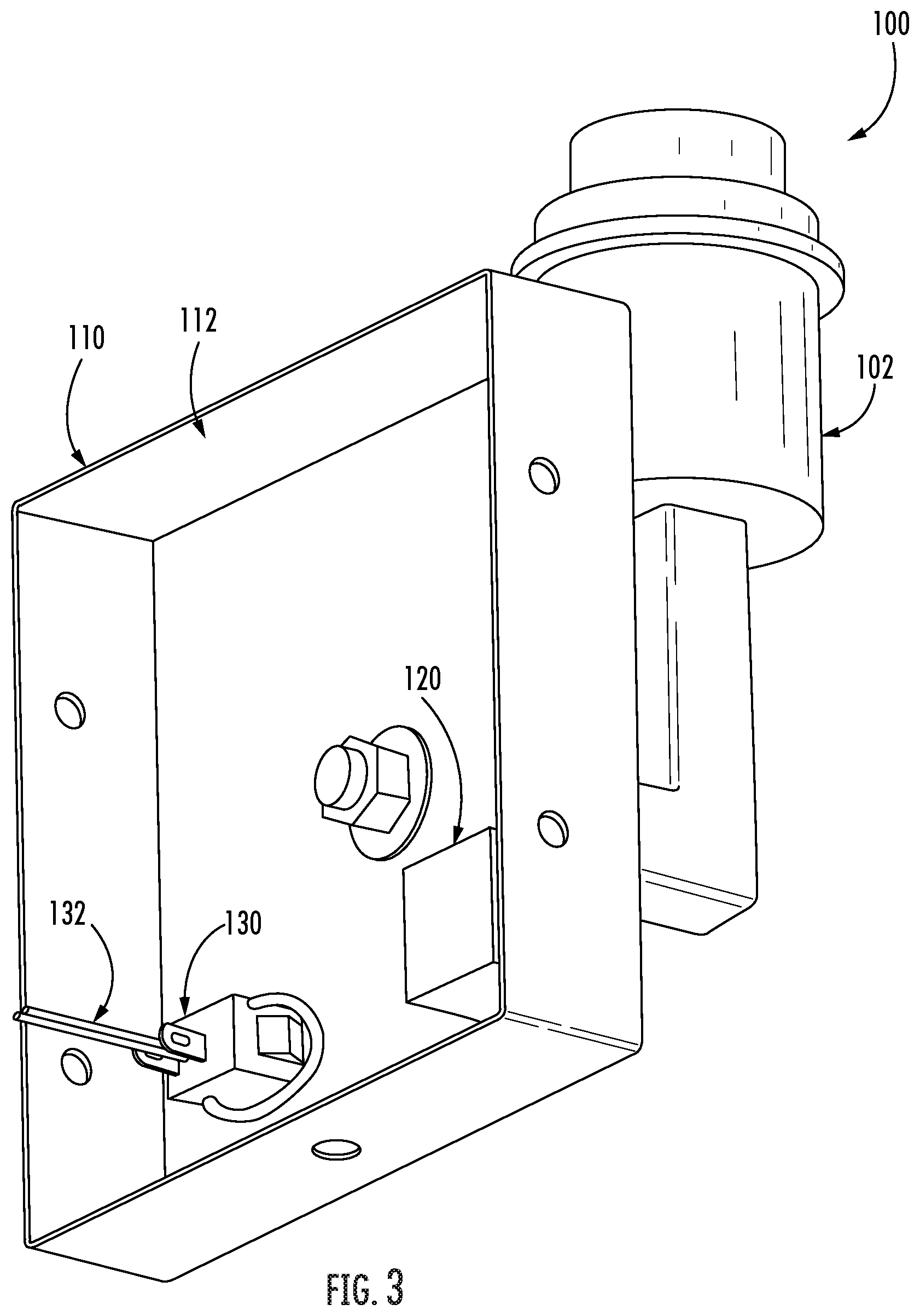 Patent US12297989 Figure 3 – Lighting fixture for hospitality applications