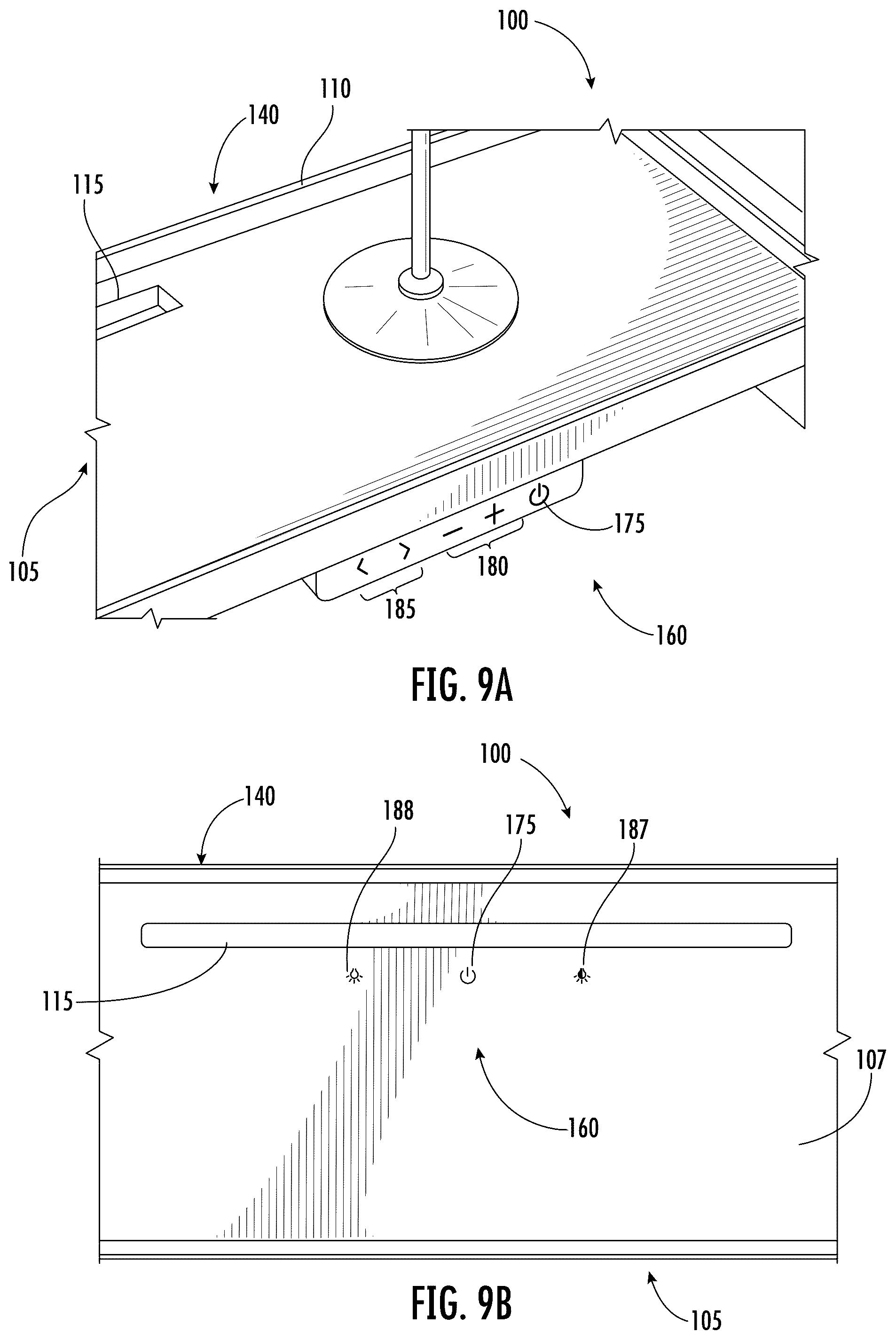 Patent US12297994 Figure 6 – Illuminated bath caddy