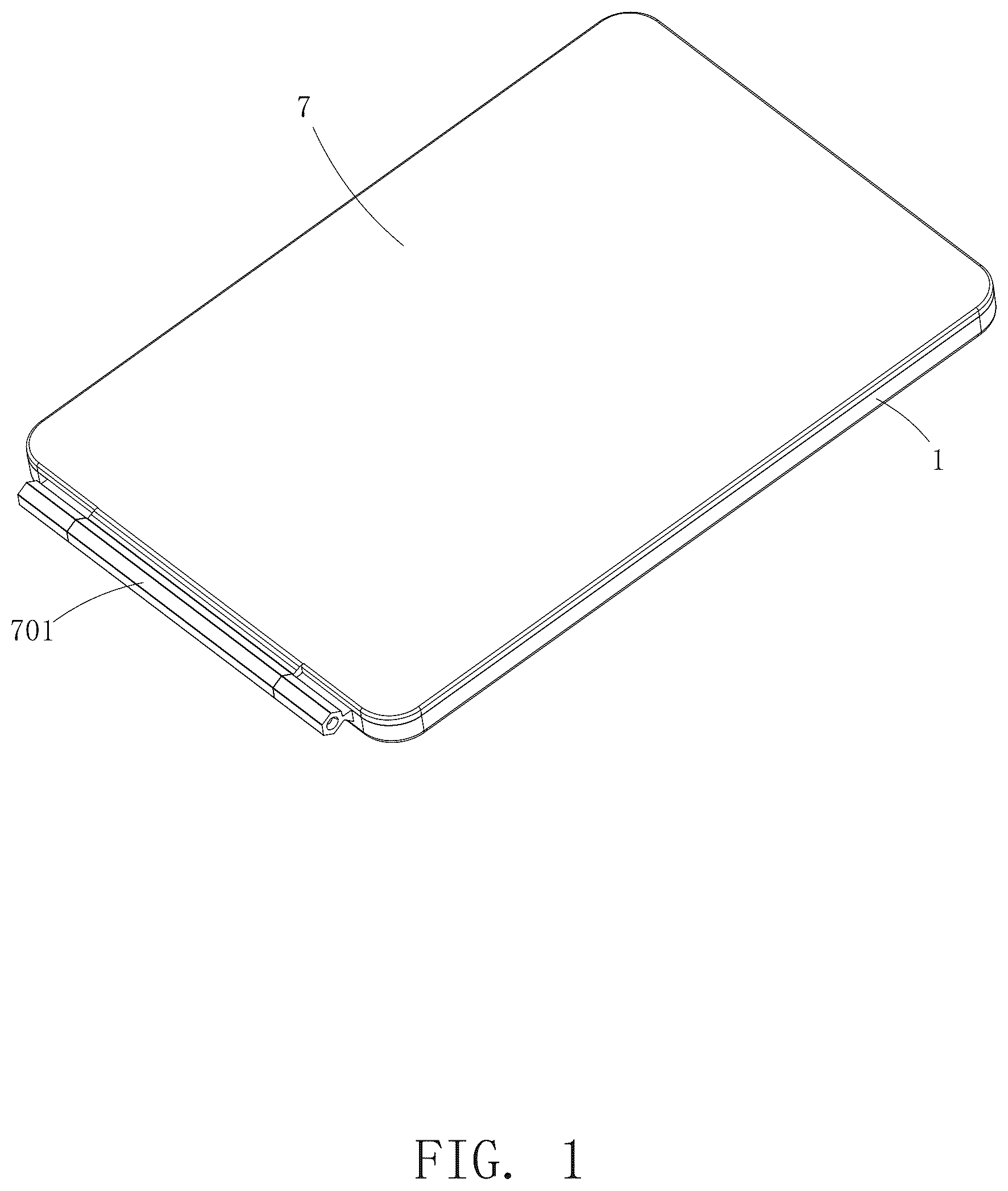 Patent US12297995 Figure 1 – Cosmetic mirror