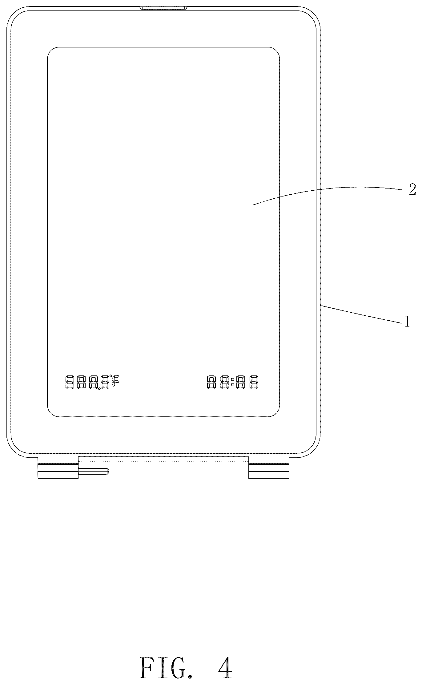 Patent US12297995 Figure 4 – Cosmetic mirror