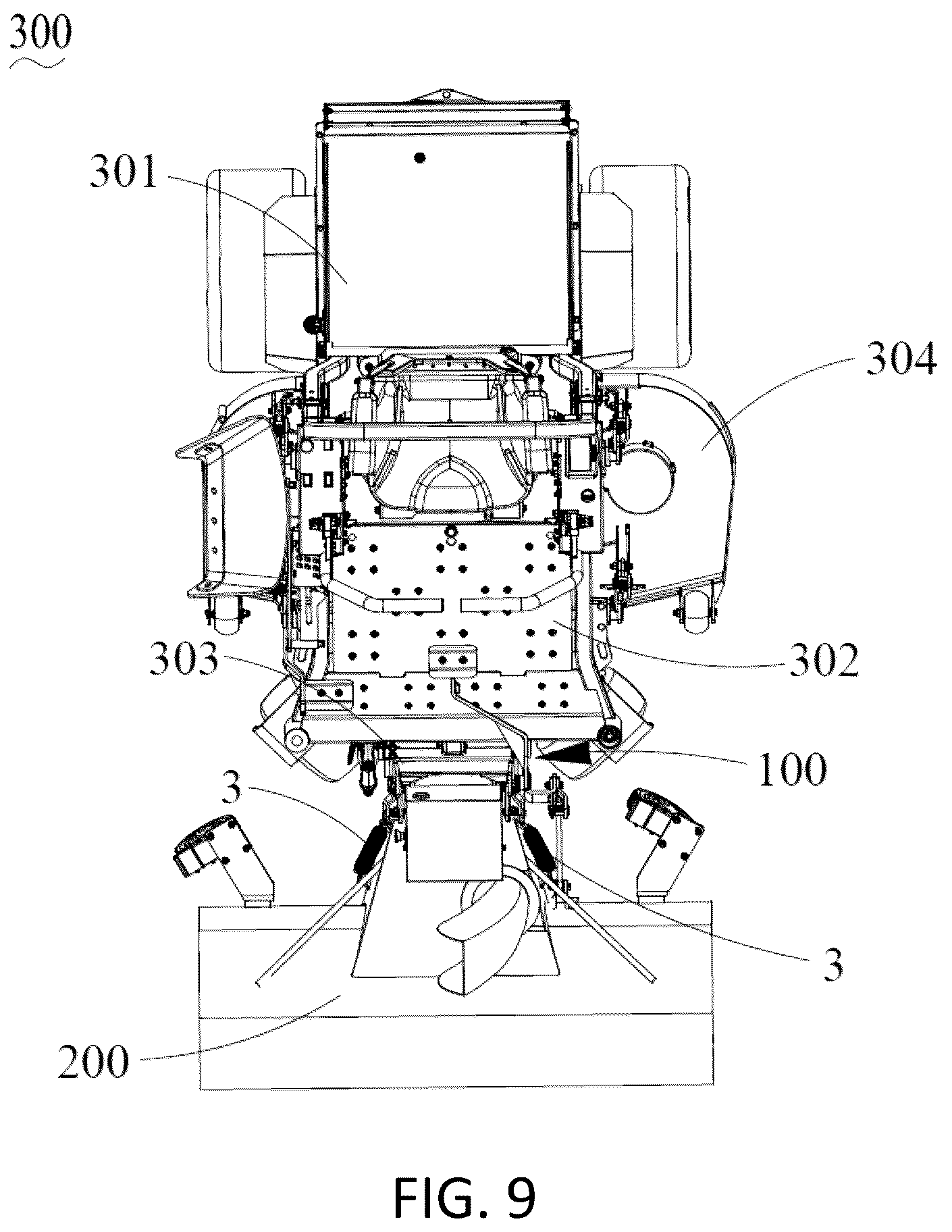 Patent US12302770 Figure 7 – Garden tool system, garden tool and adjusting device thereof