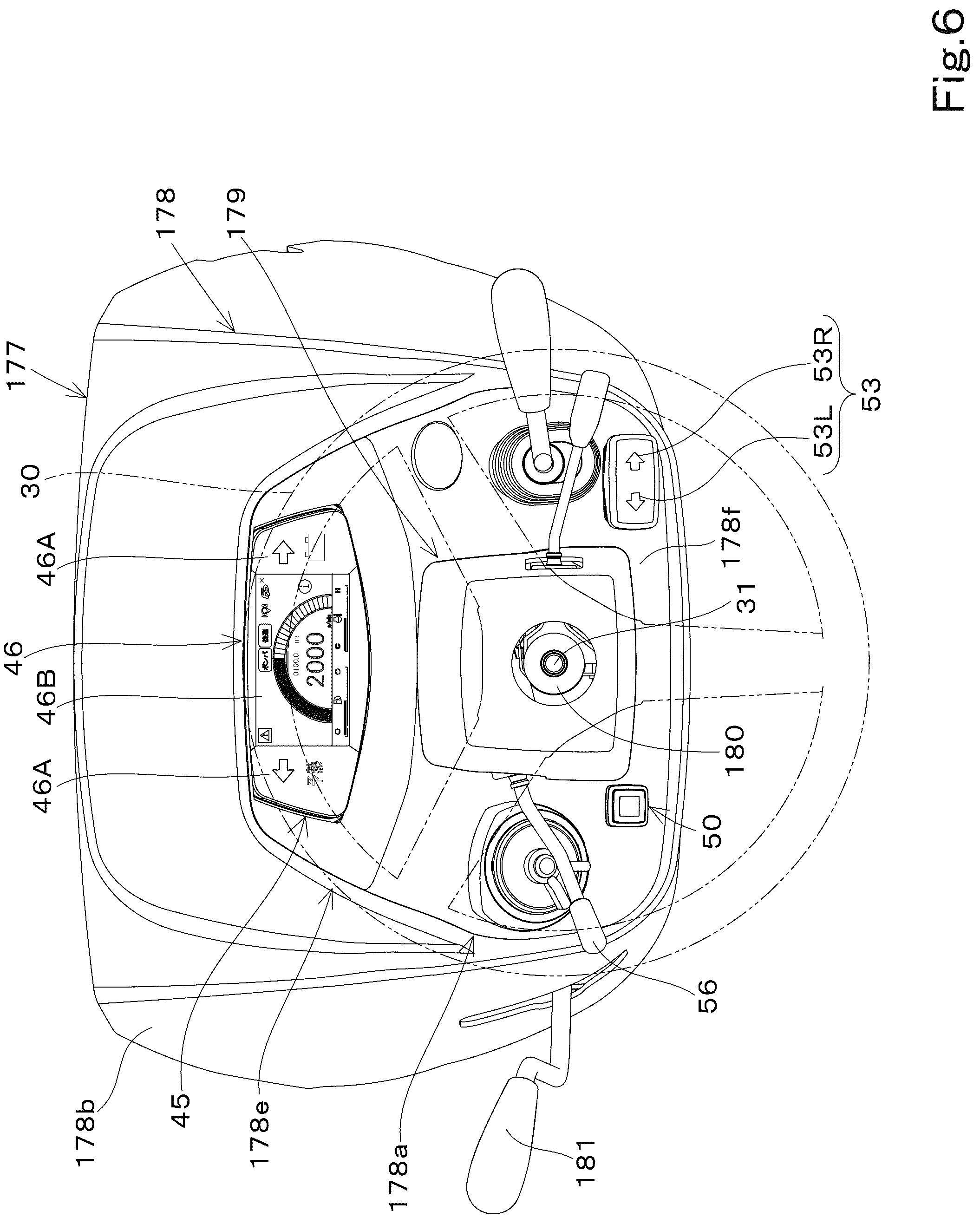 Patent US12302772 Figure 6 – Working vehicle