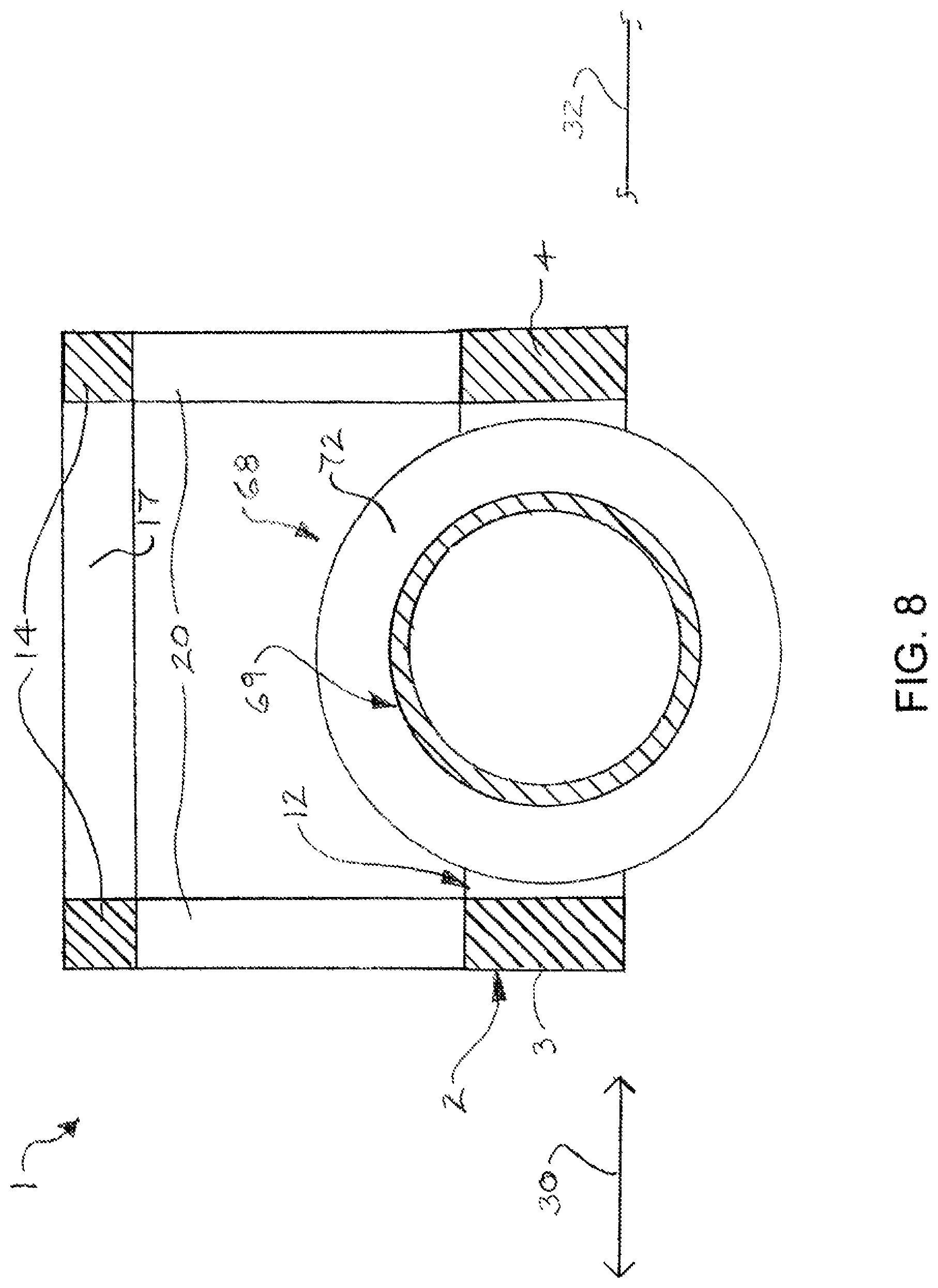 Patent US12302773 Figure 8 – Portable roller groover assembly