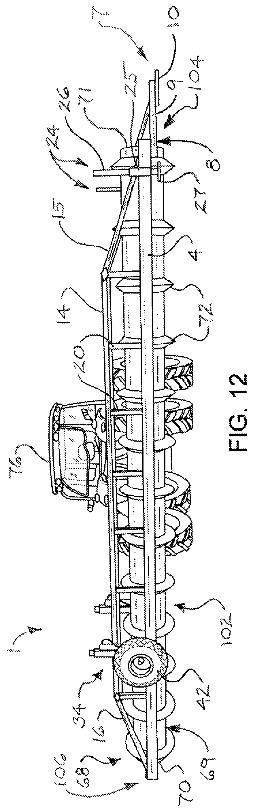 Patent US12302773 Figure 11 – Portable roller groover assembly