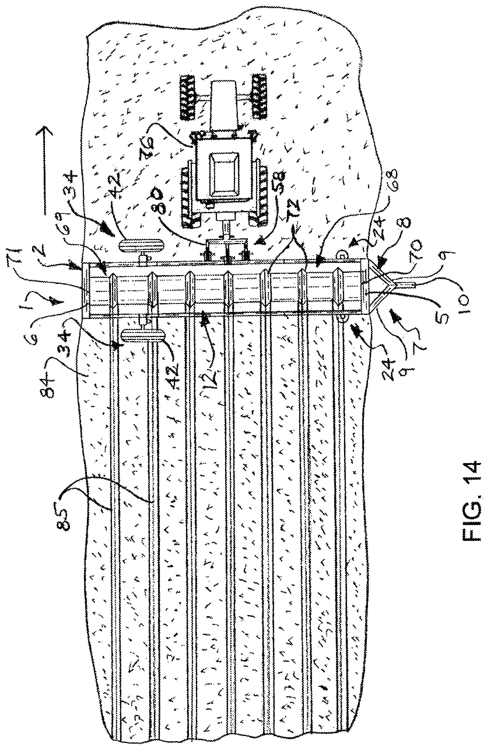 Patent US12302773 Figure 13 – Portable roller groover assembly