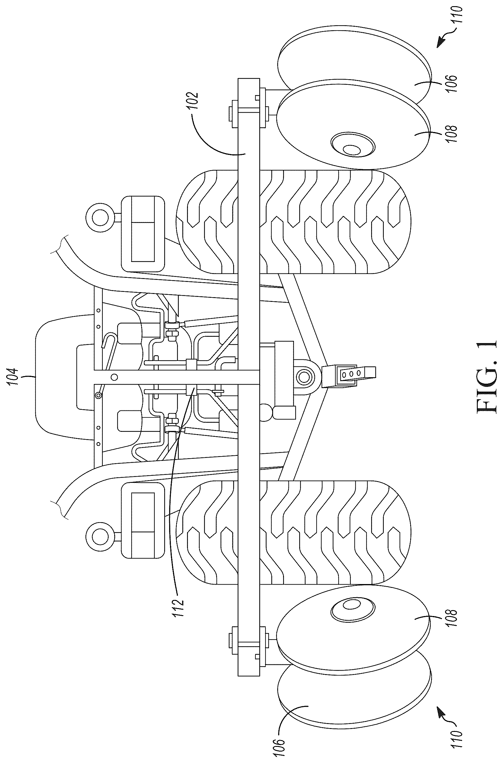 Patent US12302776 Figure 1 – Adaptive tillage control