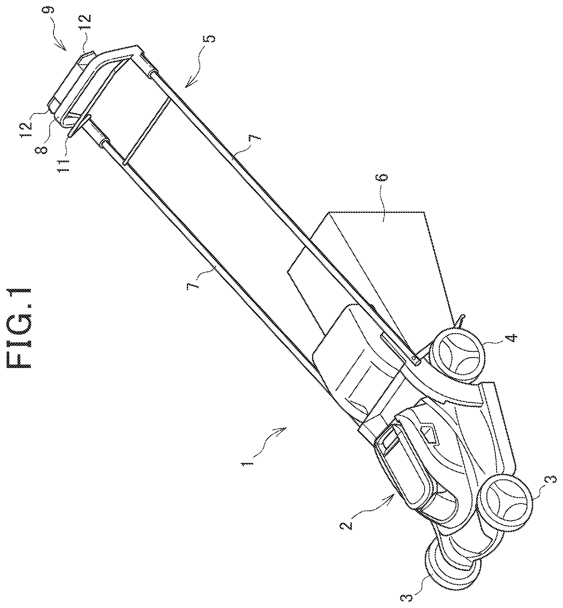 Patent US12302782 Figure 1 – Work machine