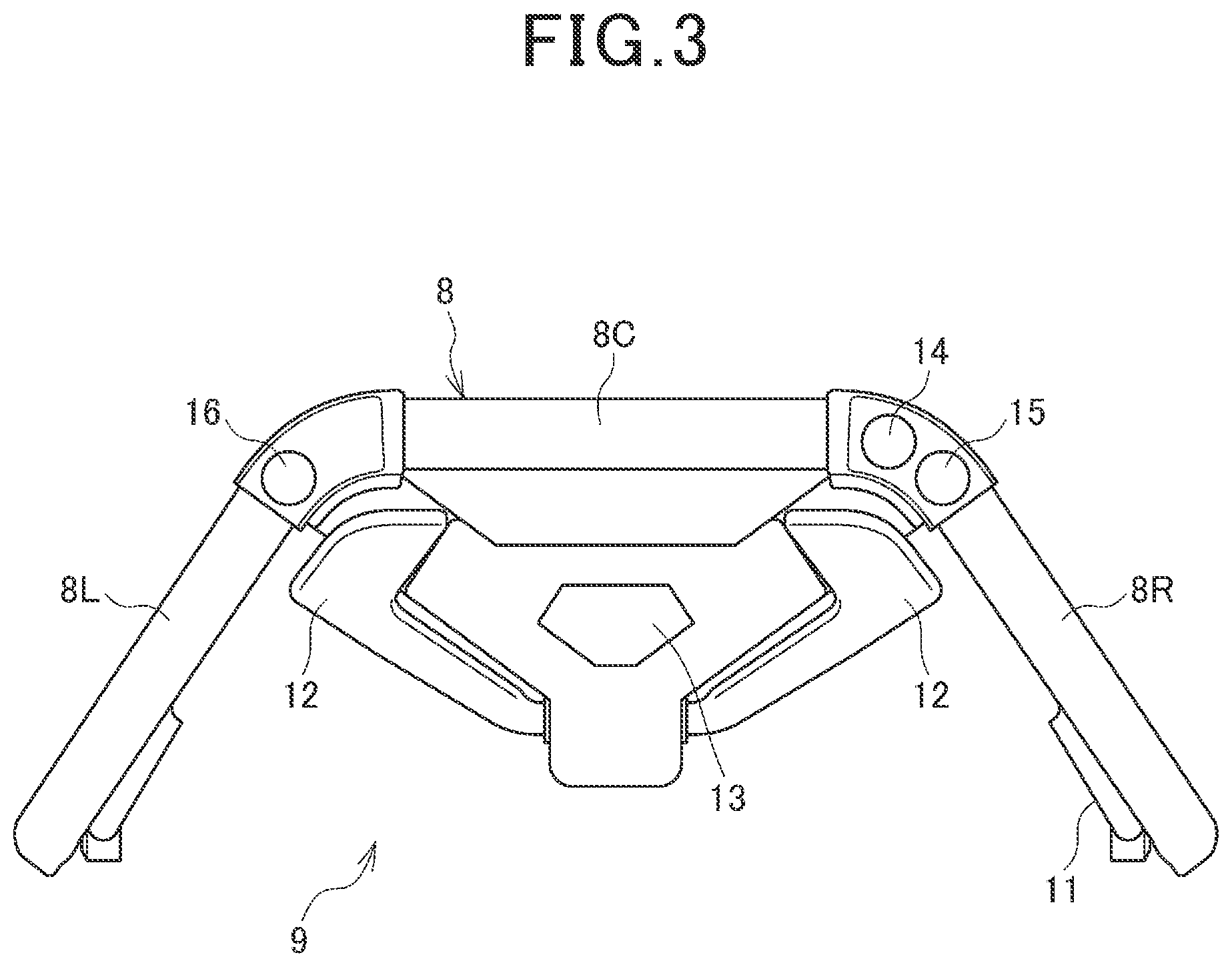 Patent US12302782 Figure 3 – Work machine