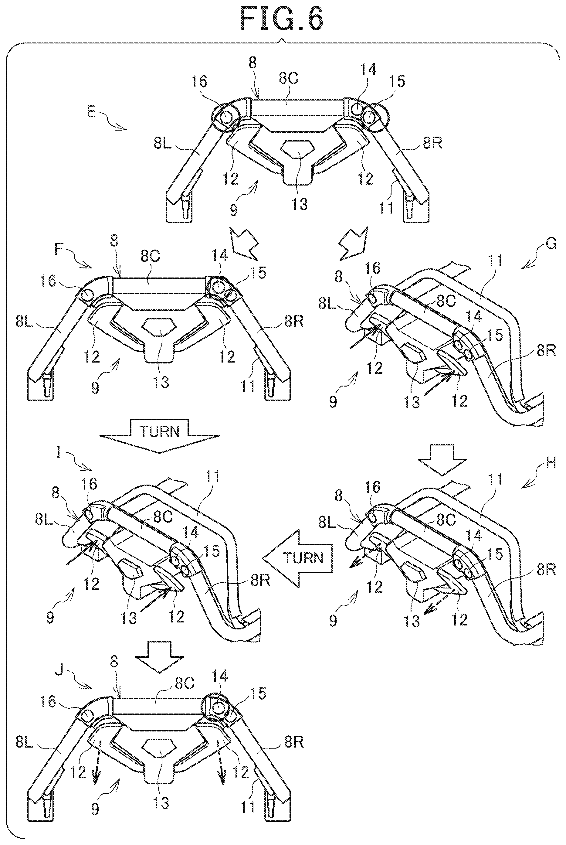 Patent US12302782 Figure 6 – Work machine