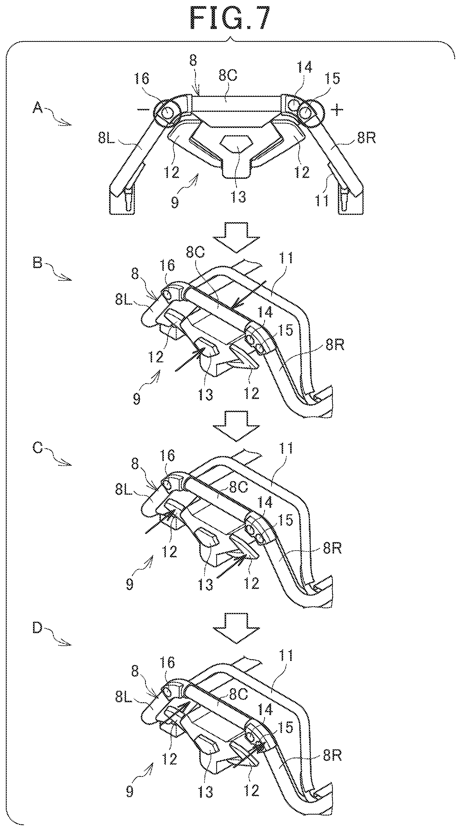 Patent US12302782 Figure 7 – Work machine