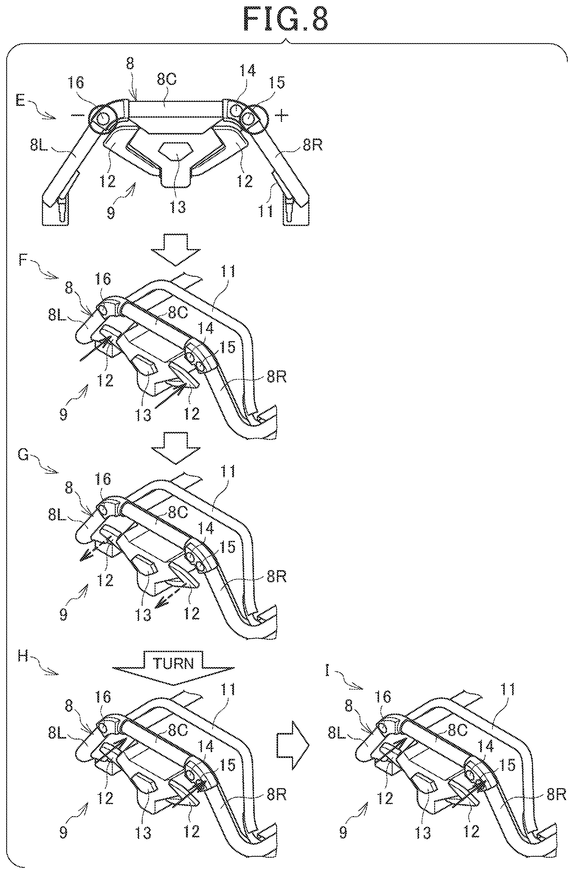 Patent US12302782 Figure 8 – Work machine