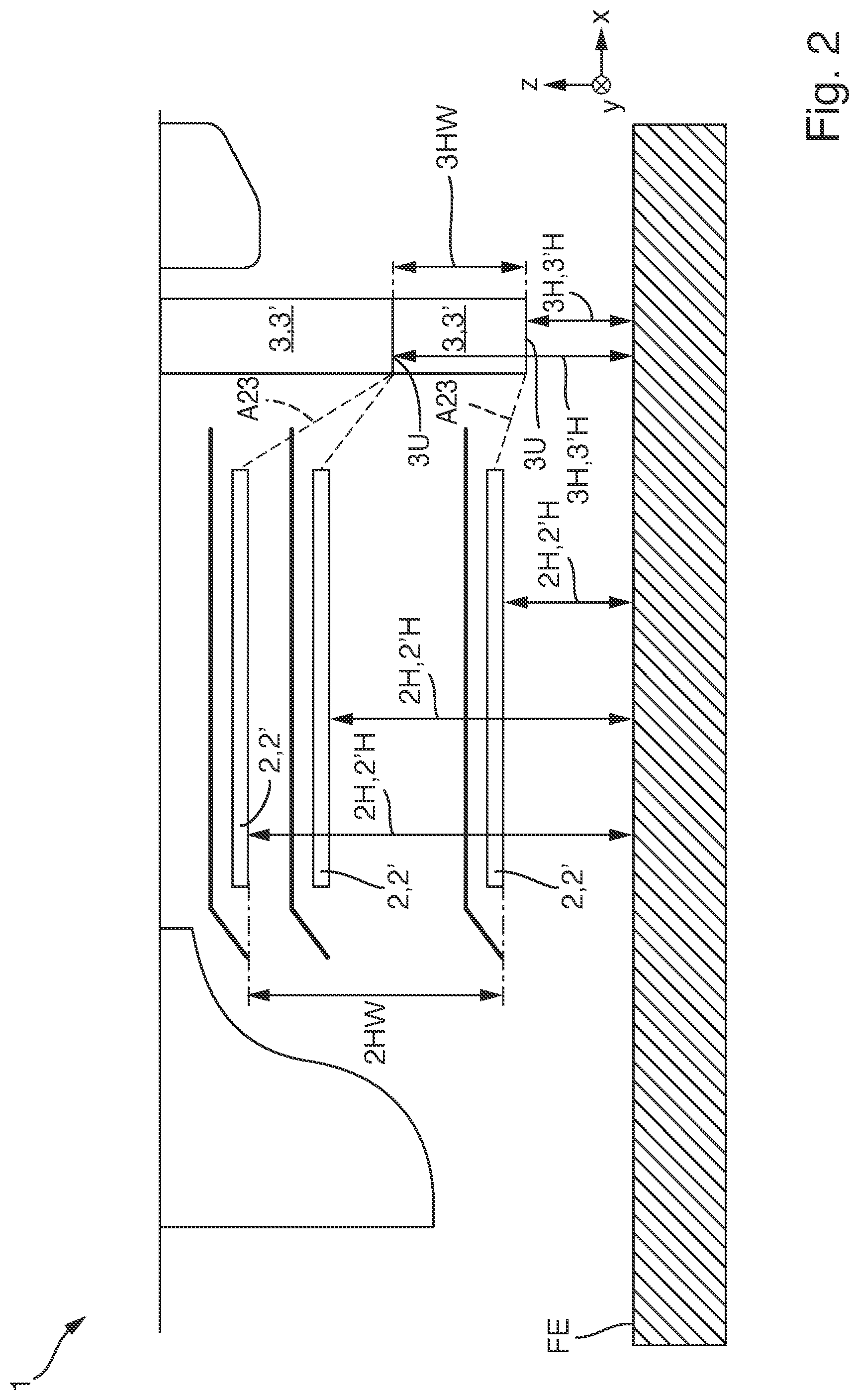 Patent US12302783 Figure 2 – Autonomous mobile green-area treatment robot