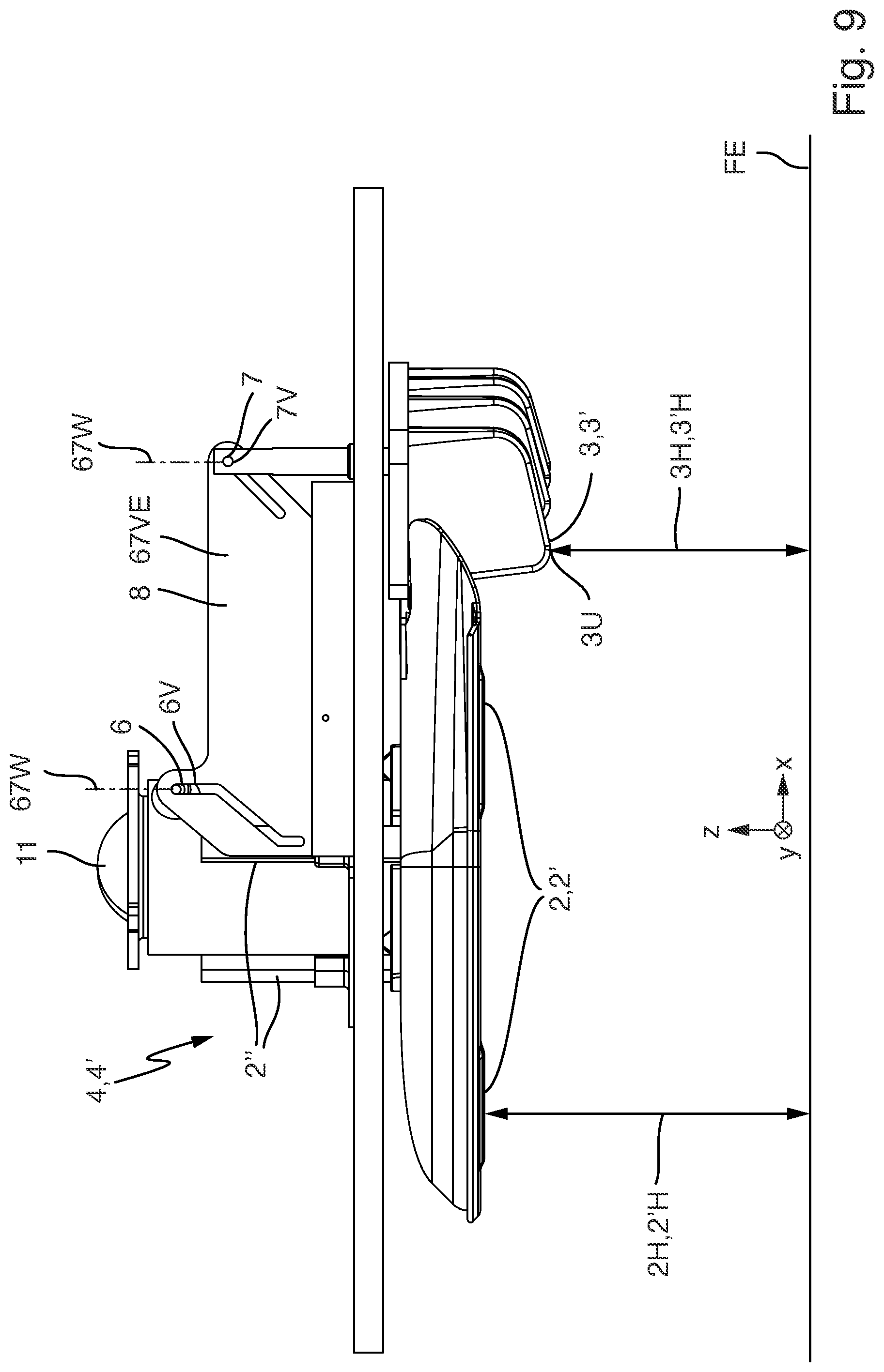 Patent US12302783 Figure 9 – Autonomous mobile green-area treatment robot