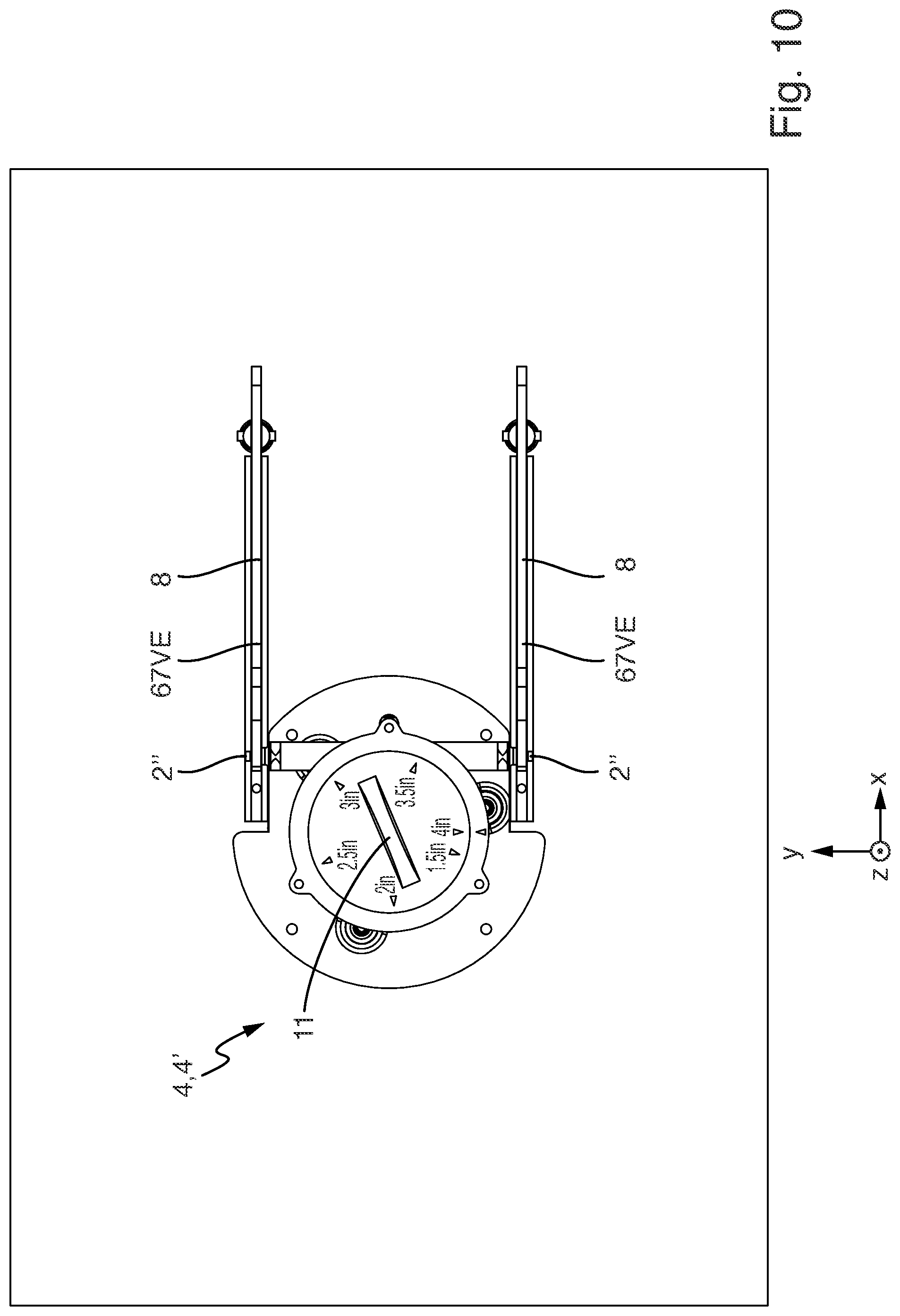 Patent US12302783 Figure 10 – Autonomous mobile green-area treatment robot