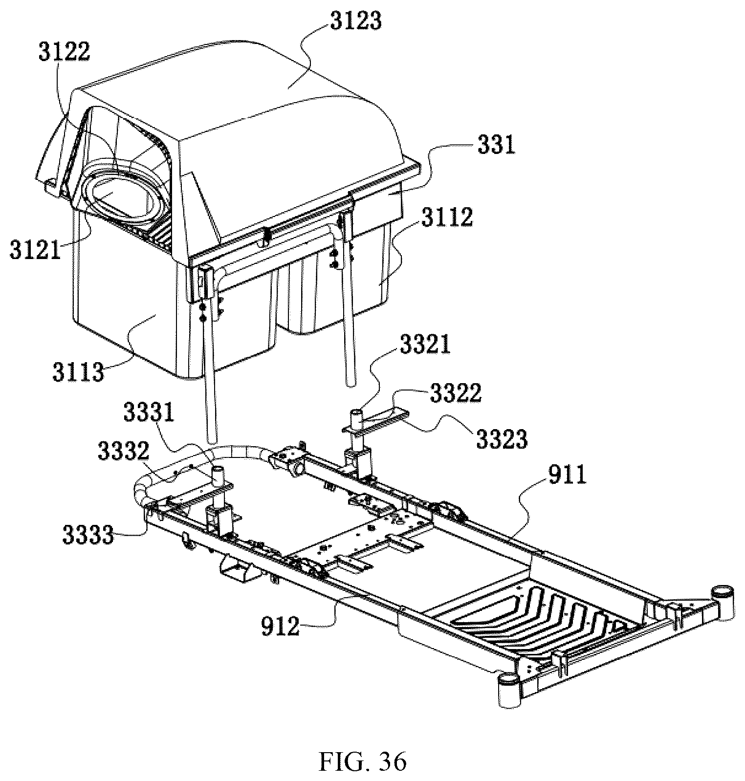 Patent US12302785 Figure 18 – Riding lawn mower with a USB interface