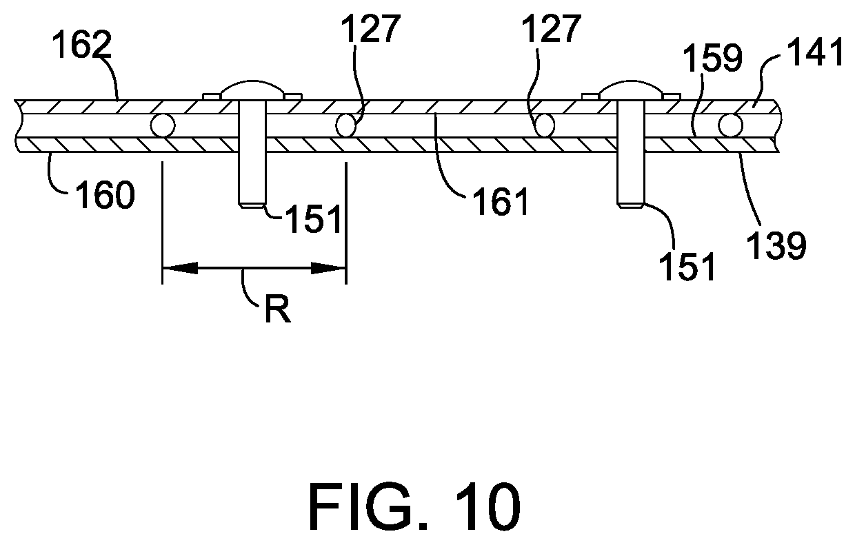 Patent US12302794 Figure 10 – Rake wheels for gathering crop material