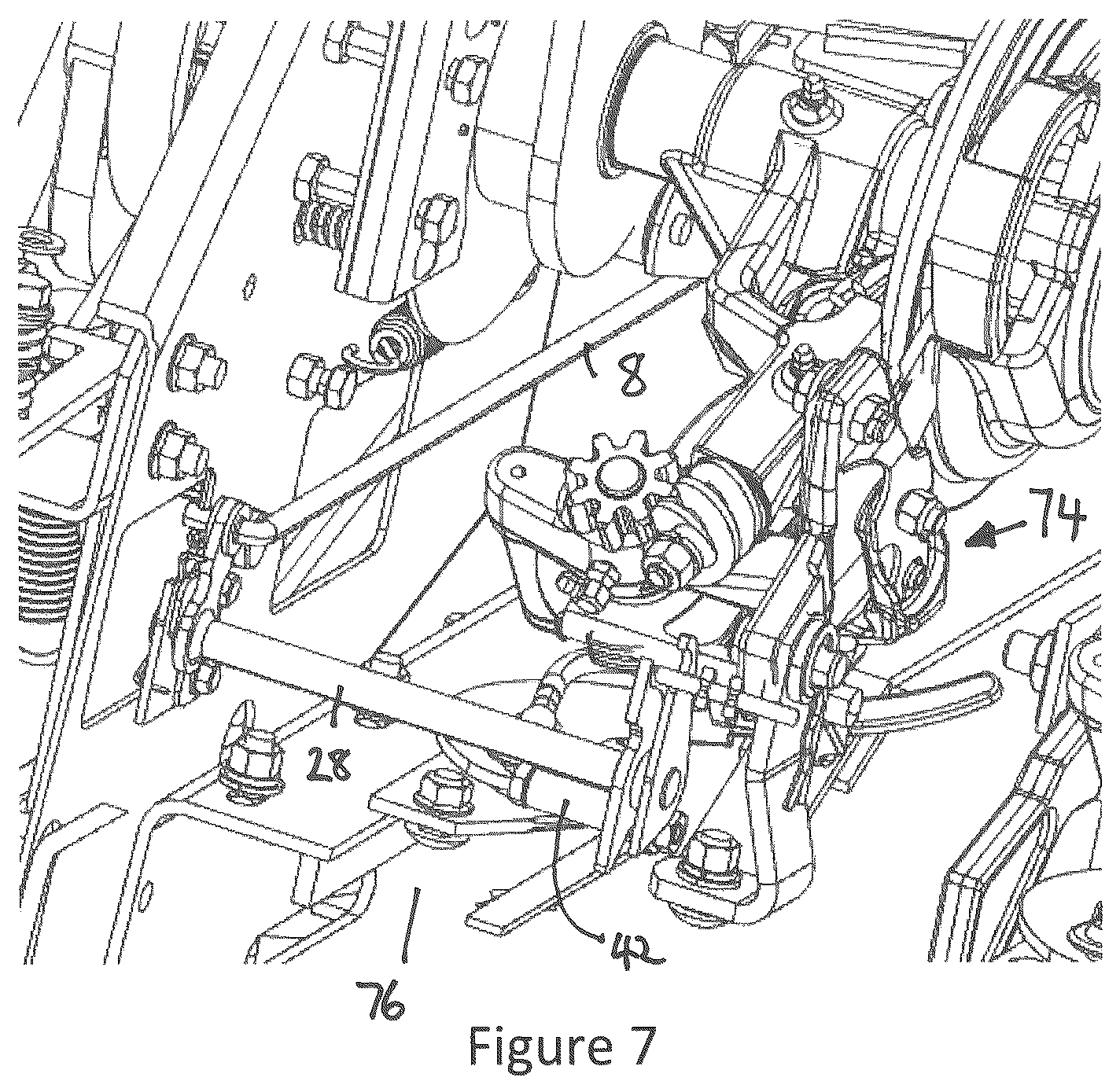 Patent US12302798 Figure 5 – Twine tension monitoring apparatus