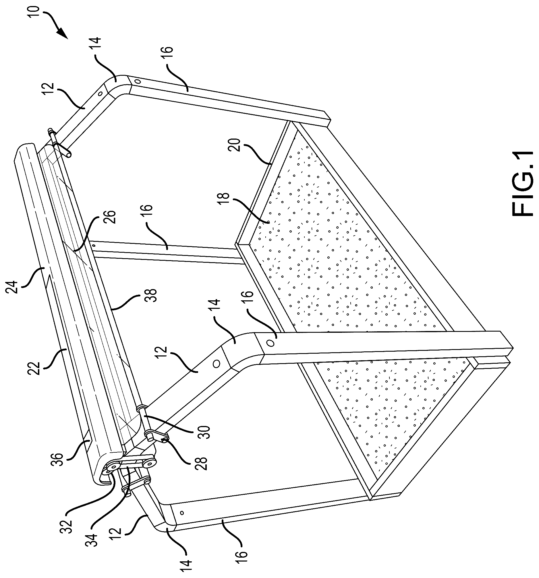 Patent US12302799 Figure 1 – Garden protection system