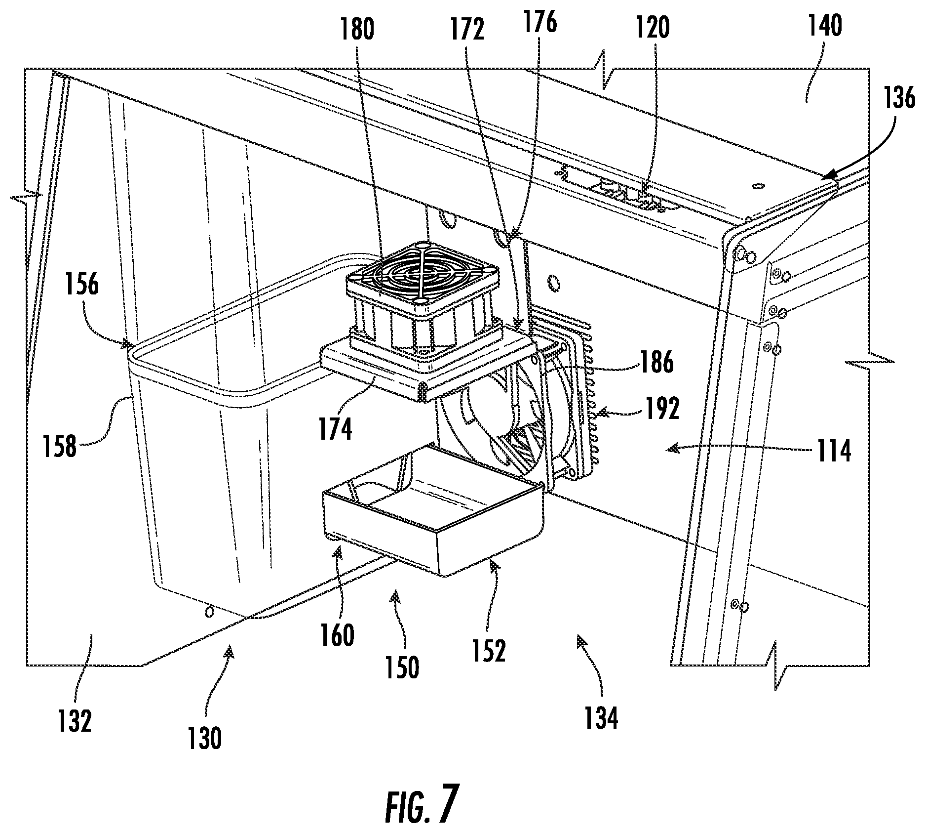Patent US12302801 Figure 5 – Climate control system for a mushroom growing appliance