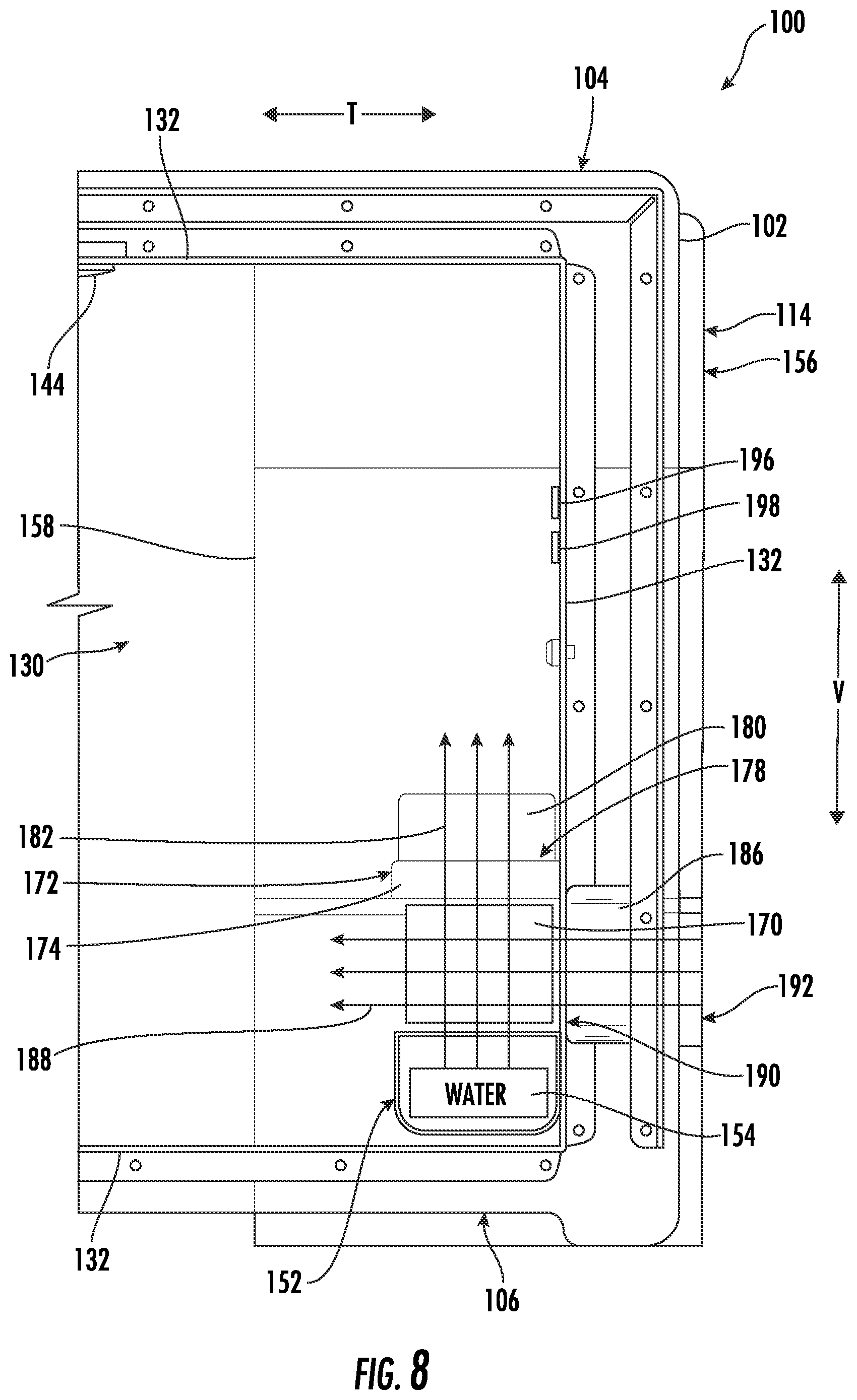 Patent US12302801 Figure 6 – Climate control system for a mushroom growing appliance