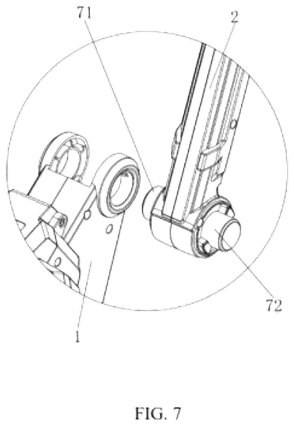 Patent US12302802 Figure 7 – Hand-push leaf suction machine with automatic outage function for toppling