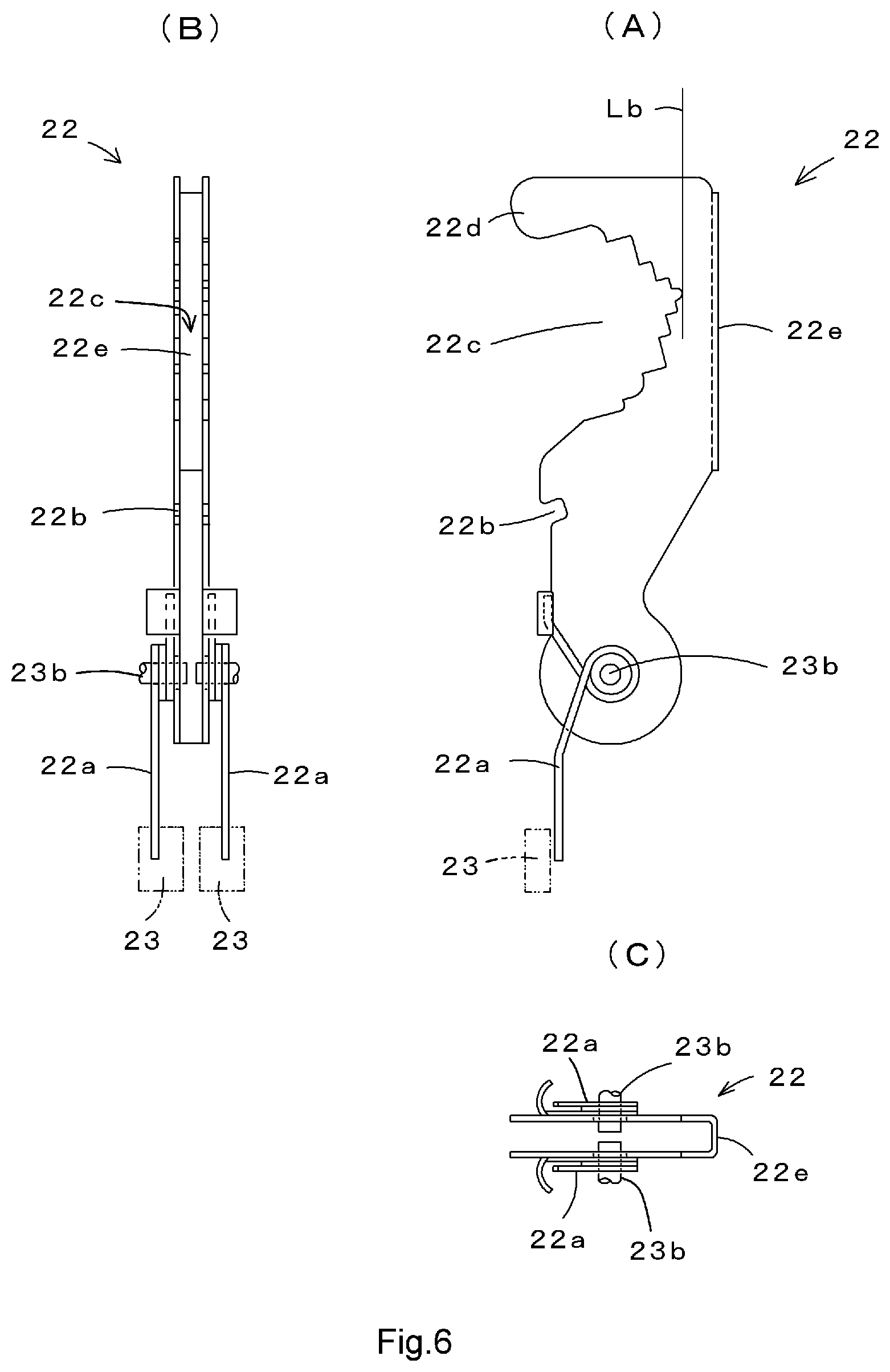 Patent US12302804 Figure 6 – Branch cutting saw
