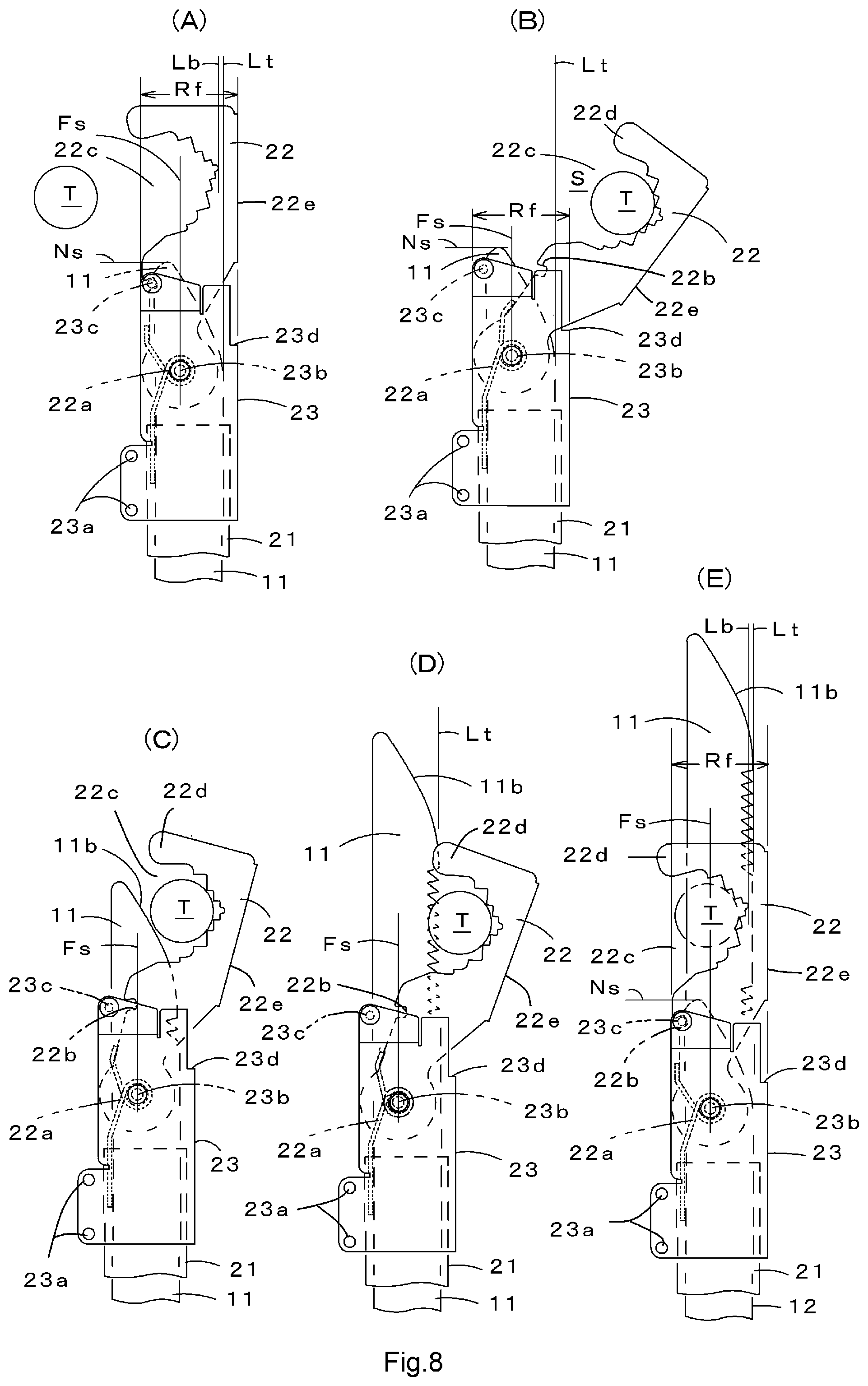 Patent US12302804 Figure 8 – Branch cutting saw