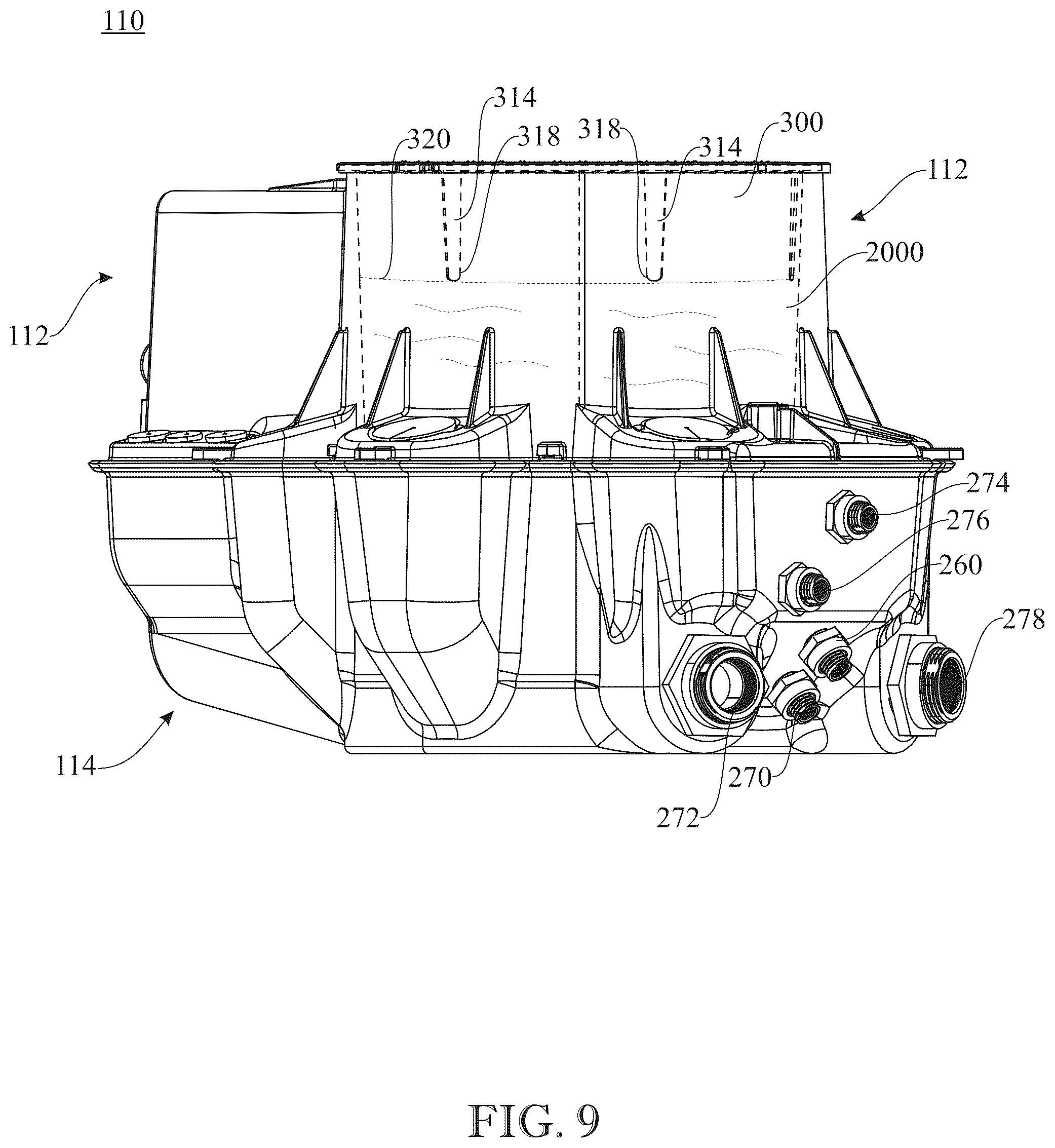 Patent US12302806 Figure 7 – Agricultural grow system to propagate seedlings