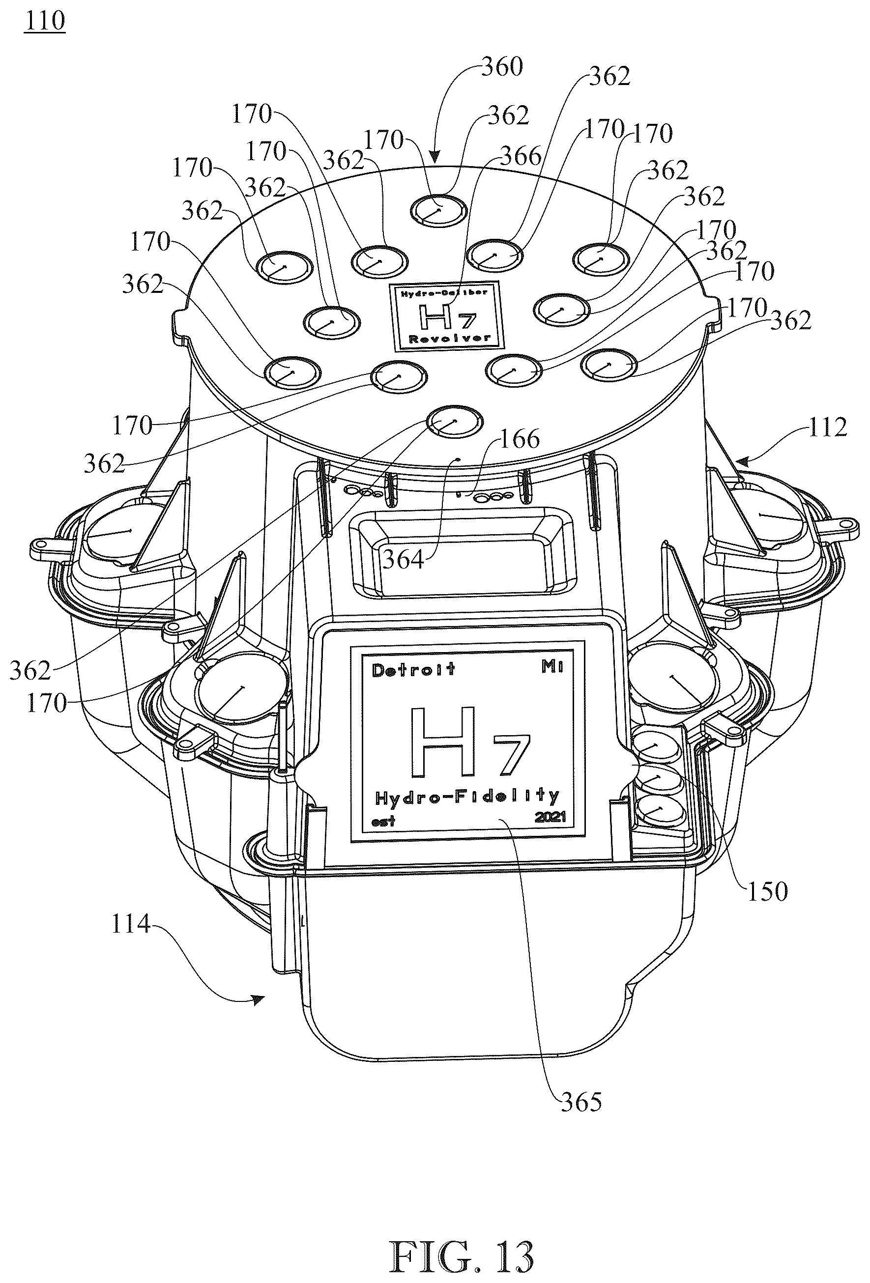 Patent US12302806 Figure 12 – Agricultural grow system to propagate seedlings