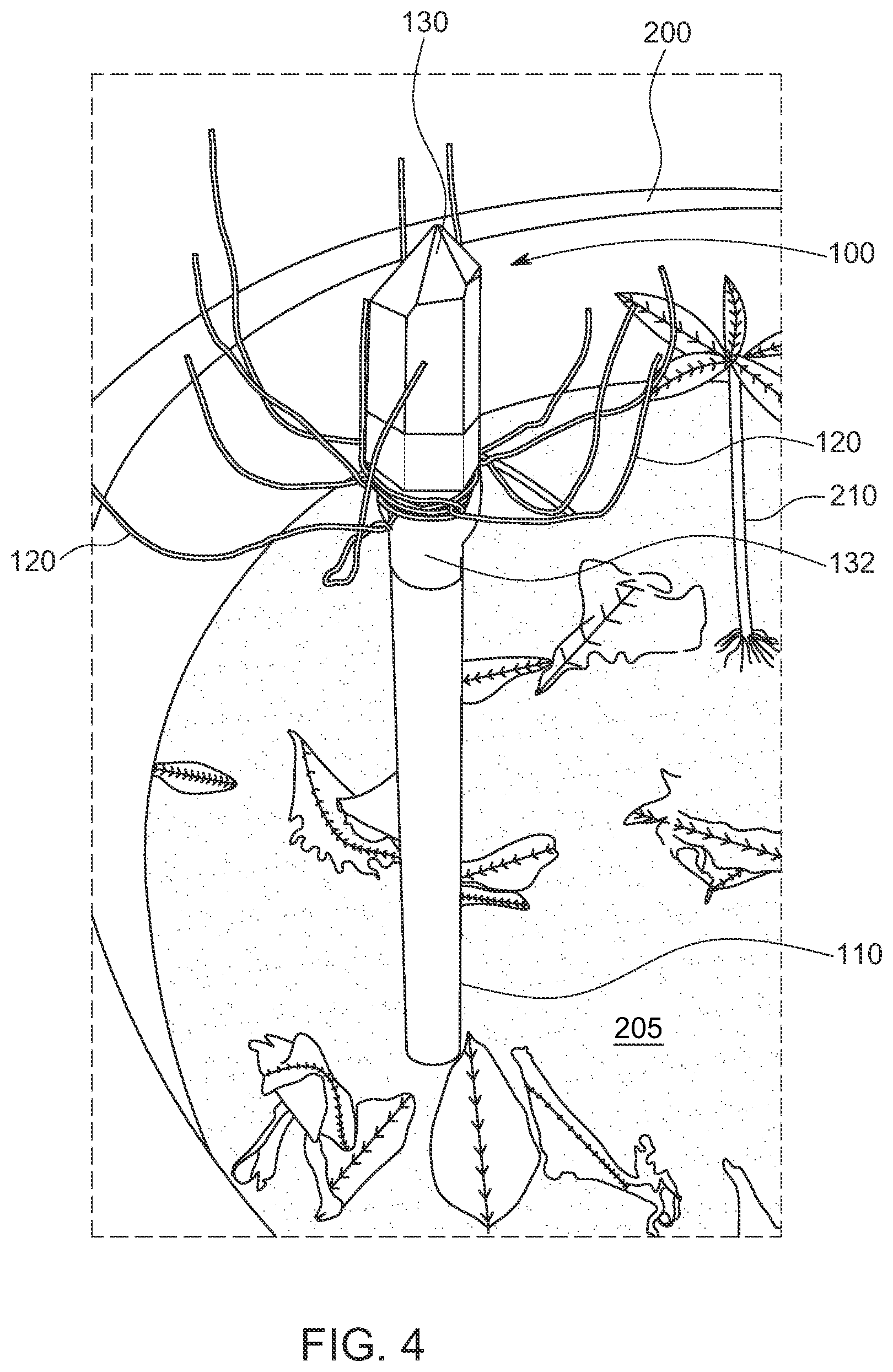 Patent US12302808 Figure 4 – Method and apparatus for stimulating plant growth