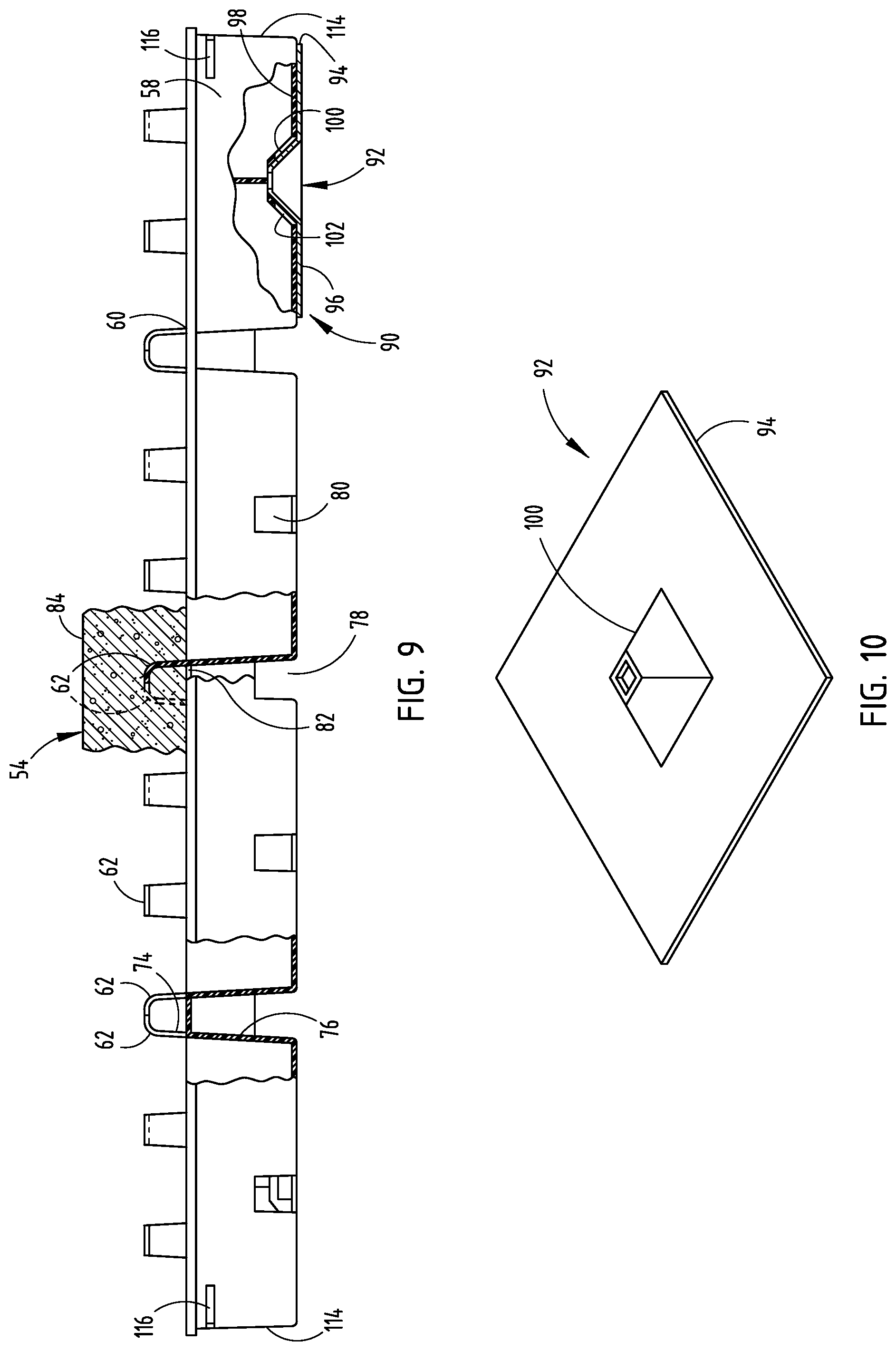 Patent US12302809 Figure 5 – Interlocking modular planting system for roof applications