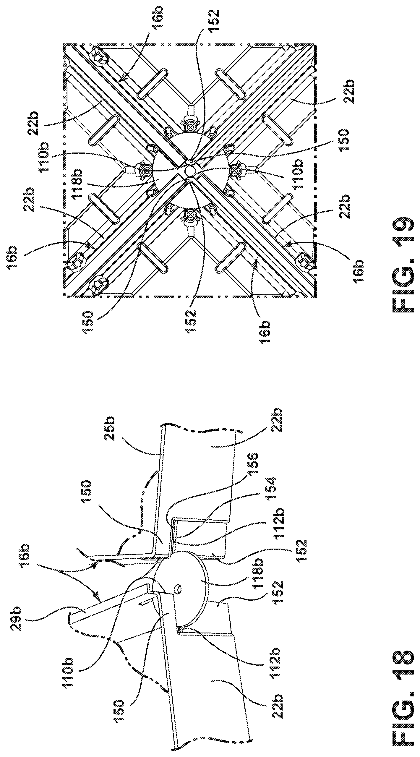 Patent US12302809 Figure 9 – Interlocking modular planting system for roof applications