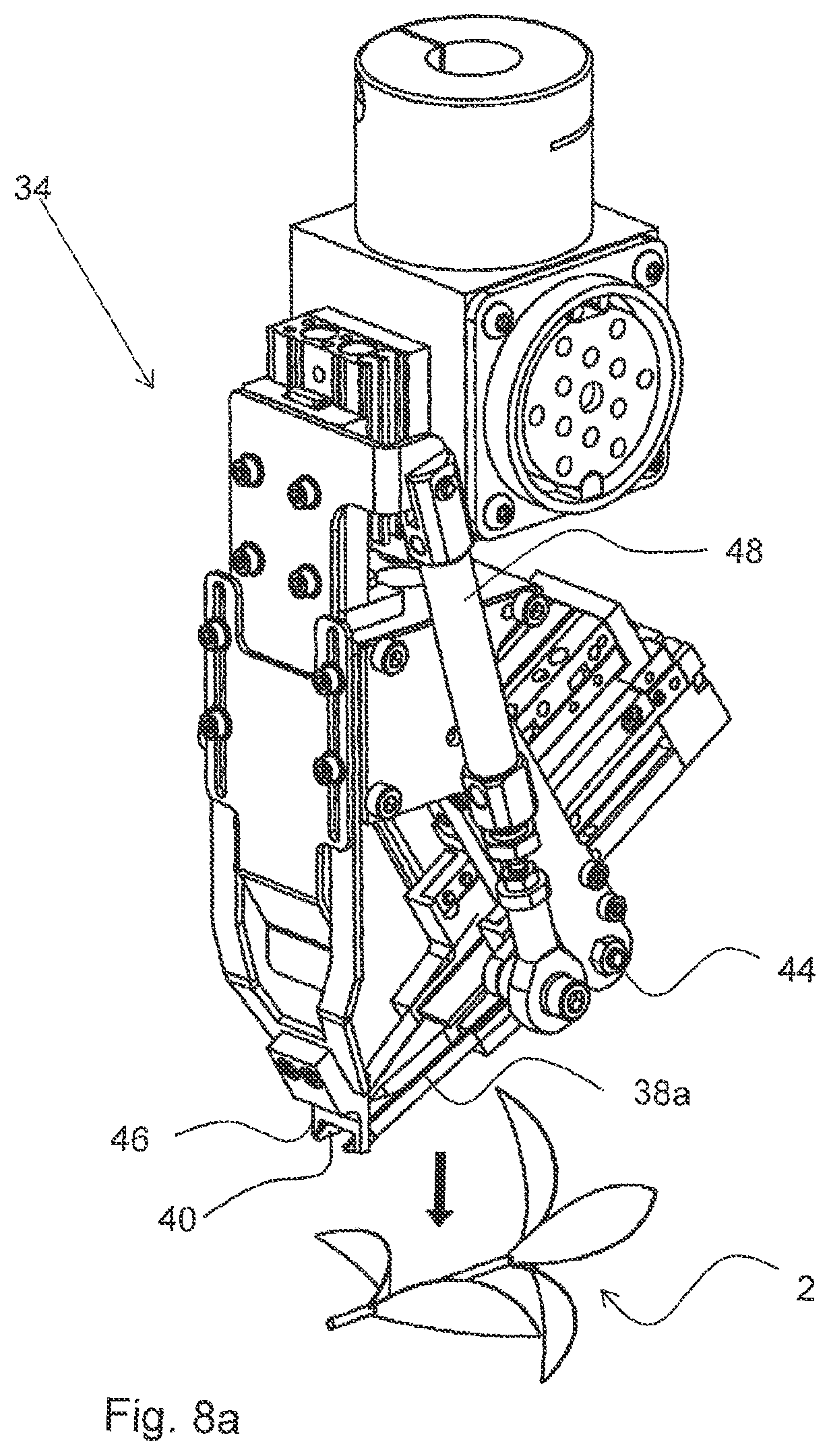 Patent US12302810 Figure 8 – Apparatus and method for planting plant cuttings