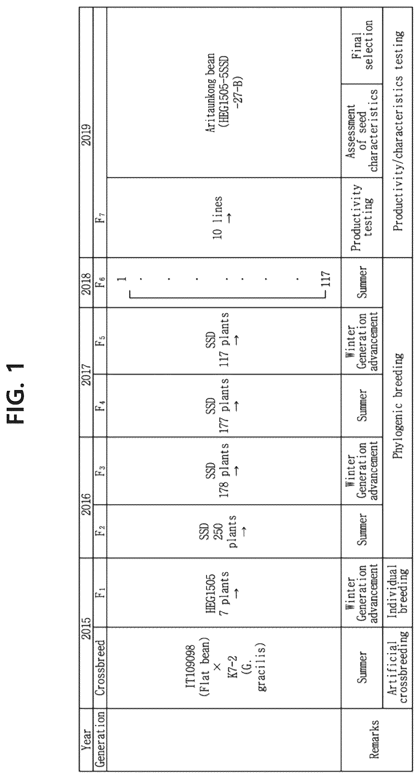 Patent US12302841 Figure 1 – Soybean variety comprising high content of epicatechin