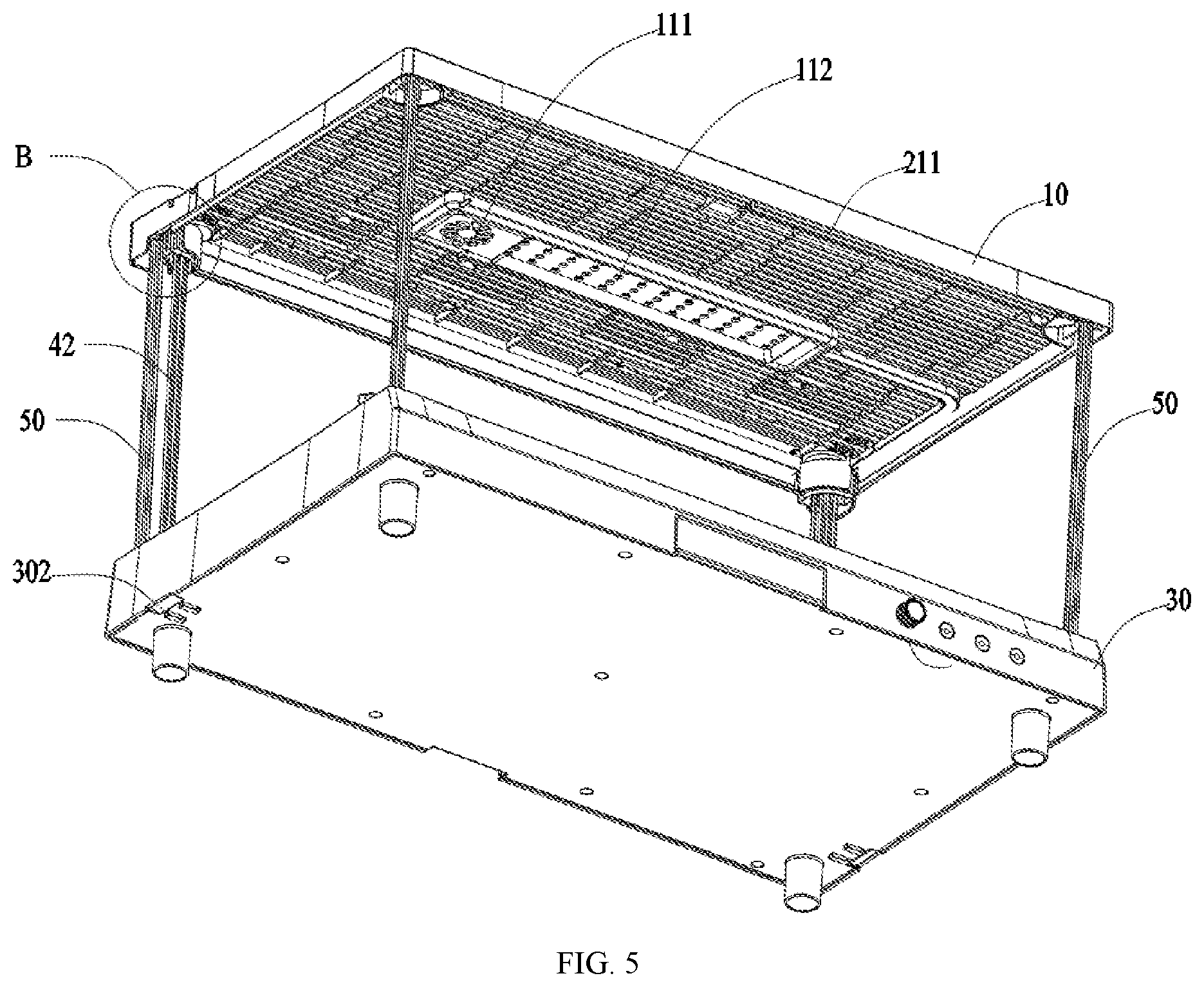 Patent US12302857 Figure 5 – Animal keeping device and equipment