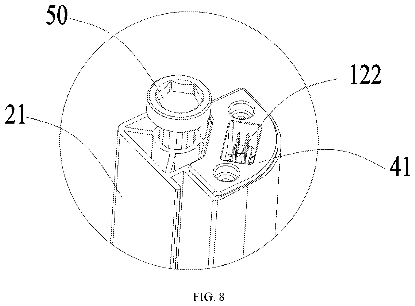 Patent US12302857 Figure 8 – Animal keeping device and equipment