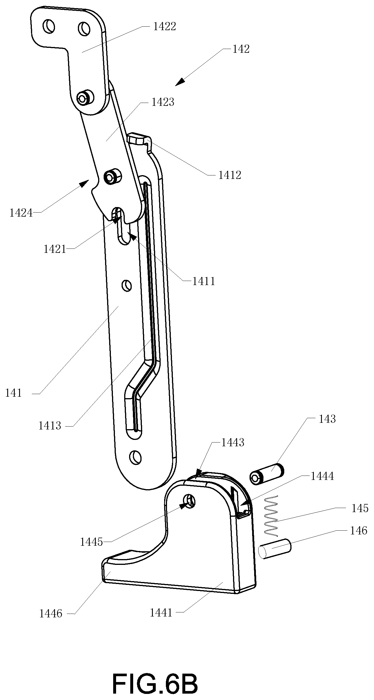 Patent US12302858 Figure 9 – Bath rack