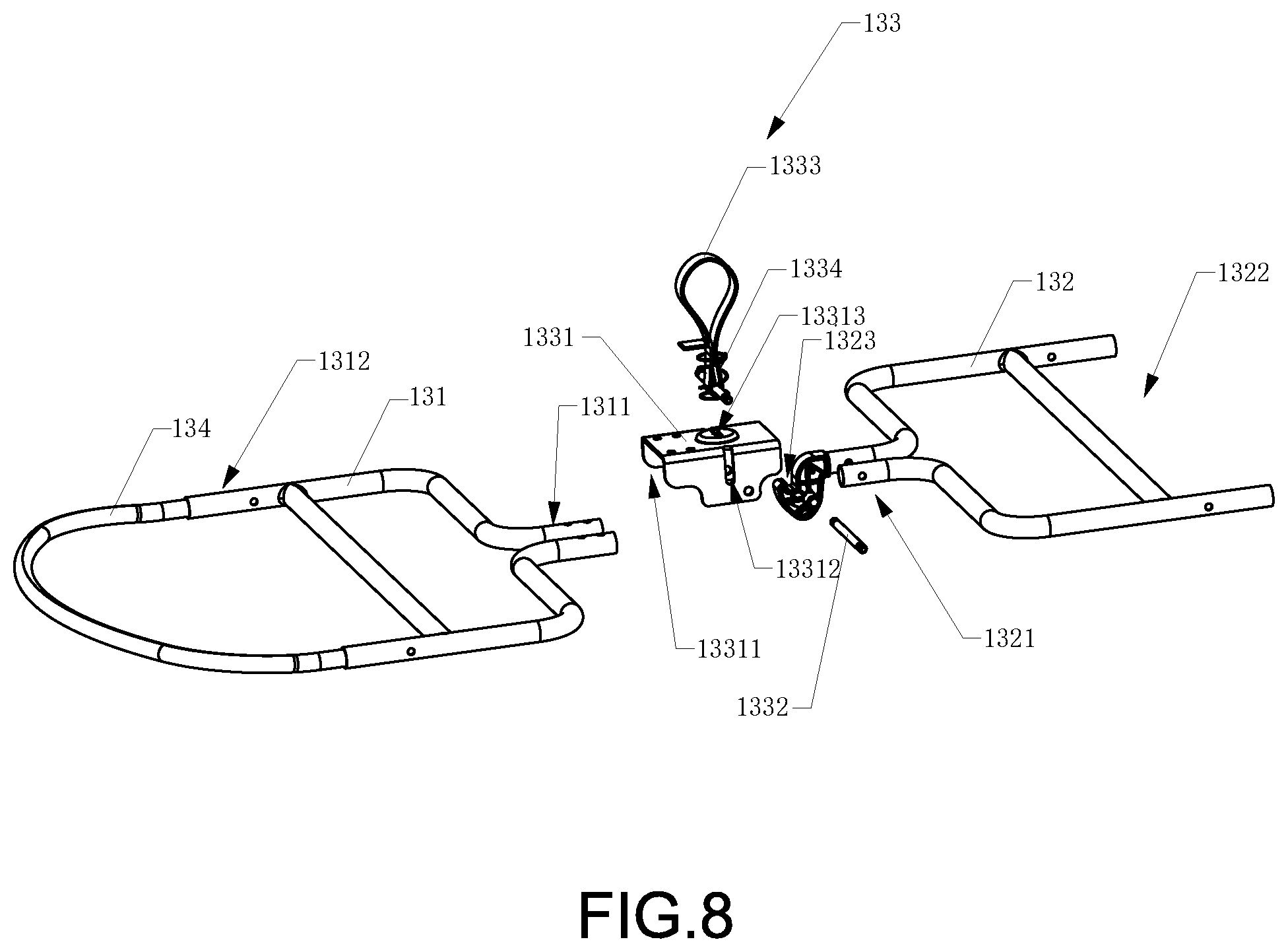 Patent US12302858 Figure 11 – Bath rack