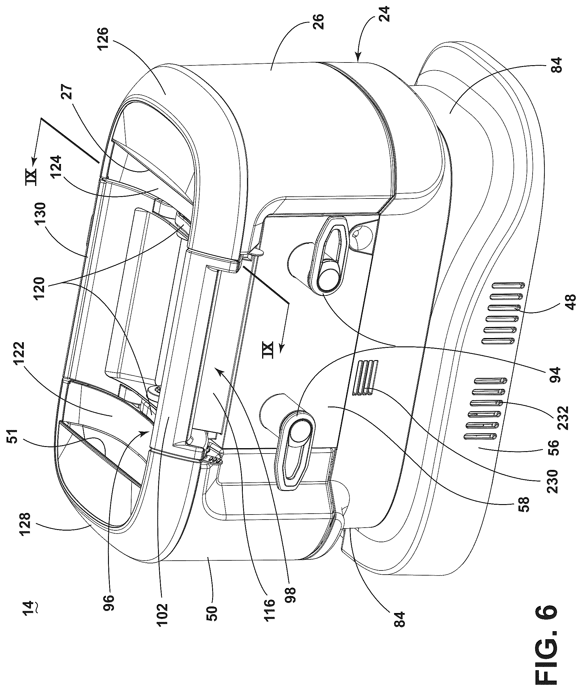 Patent US12302859 Figure 5 – Portable pet grooming system