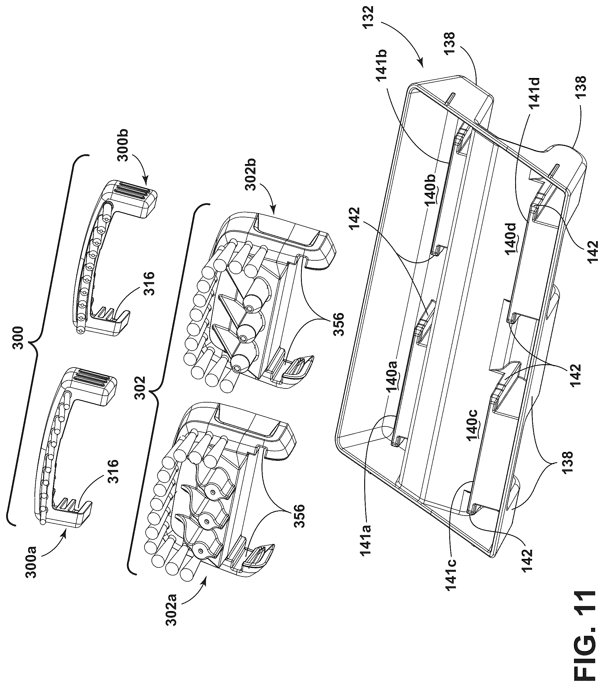Patent US12302859 Figure 9 – Portable pet grooming system