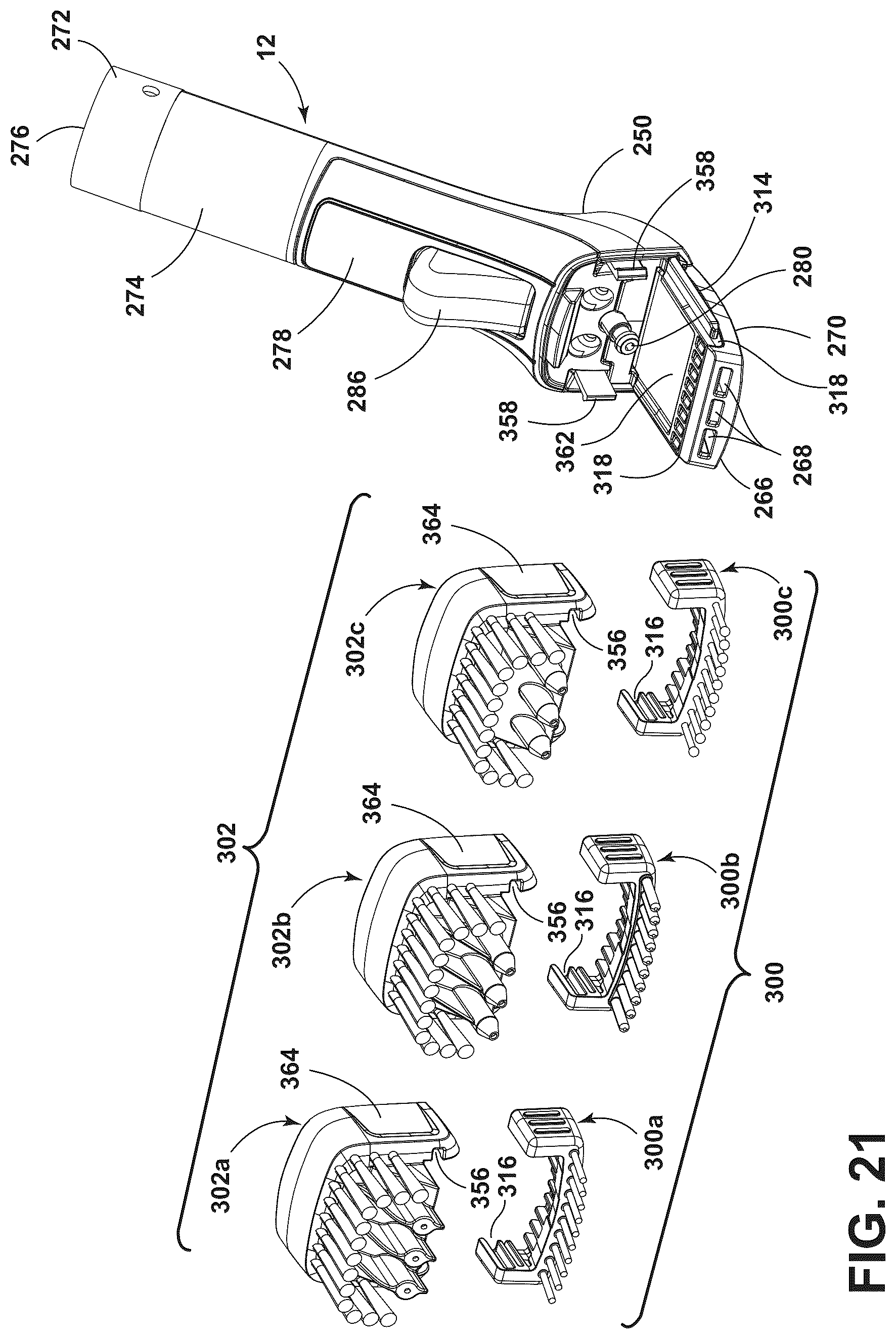 Patent US12302859 Figure 17 – Portable pet grooming system