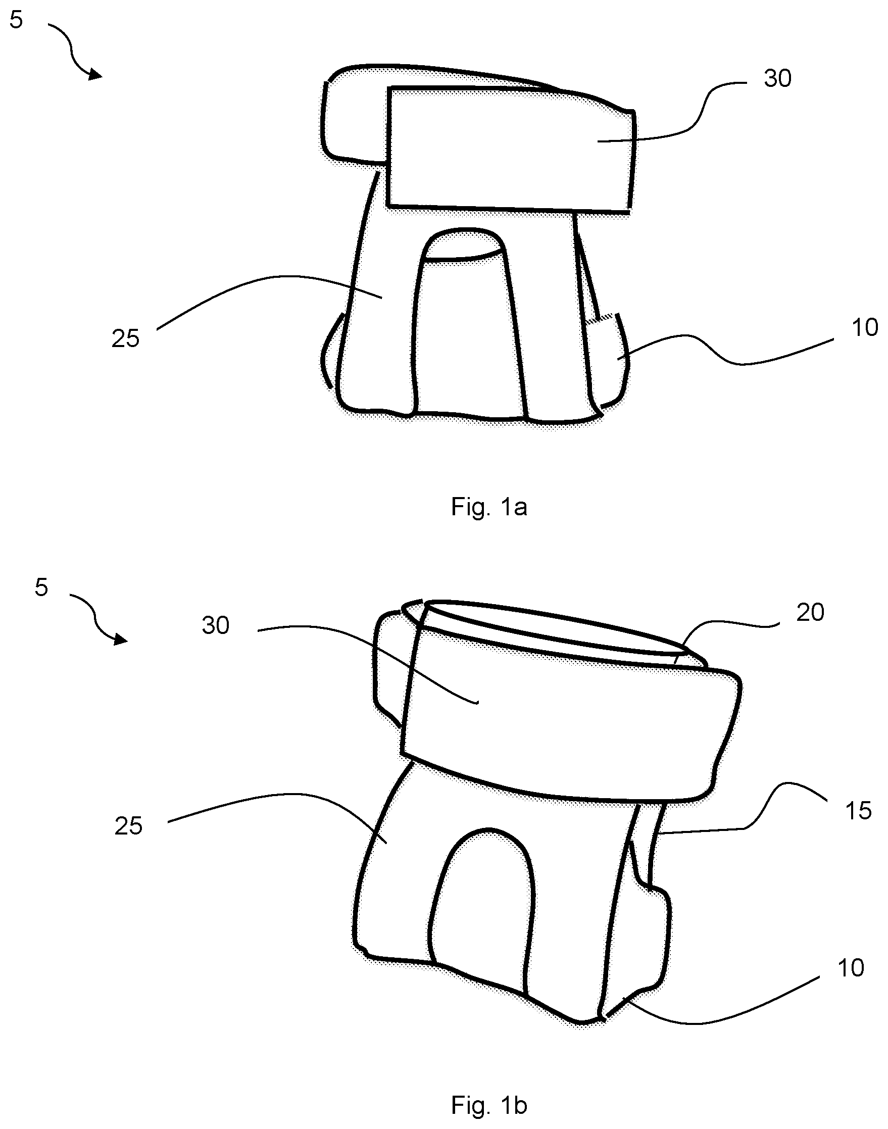 Patent US12302861 Figure 1 – Lightweight and flexible canine footwear