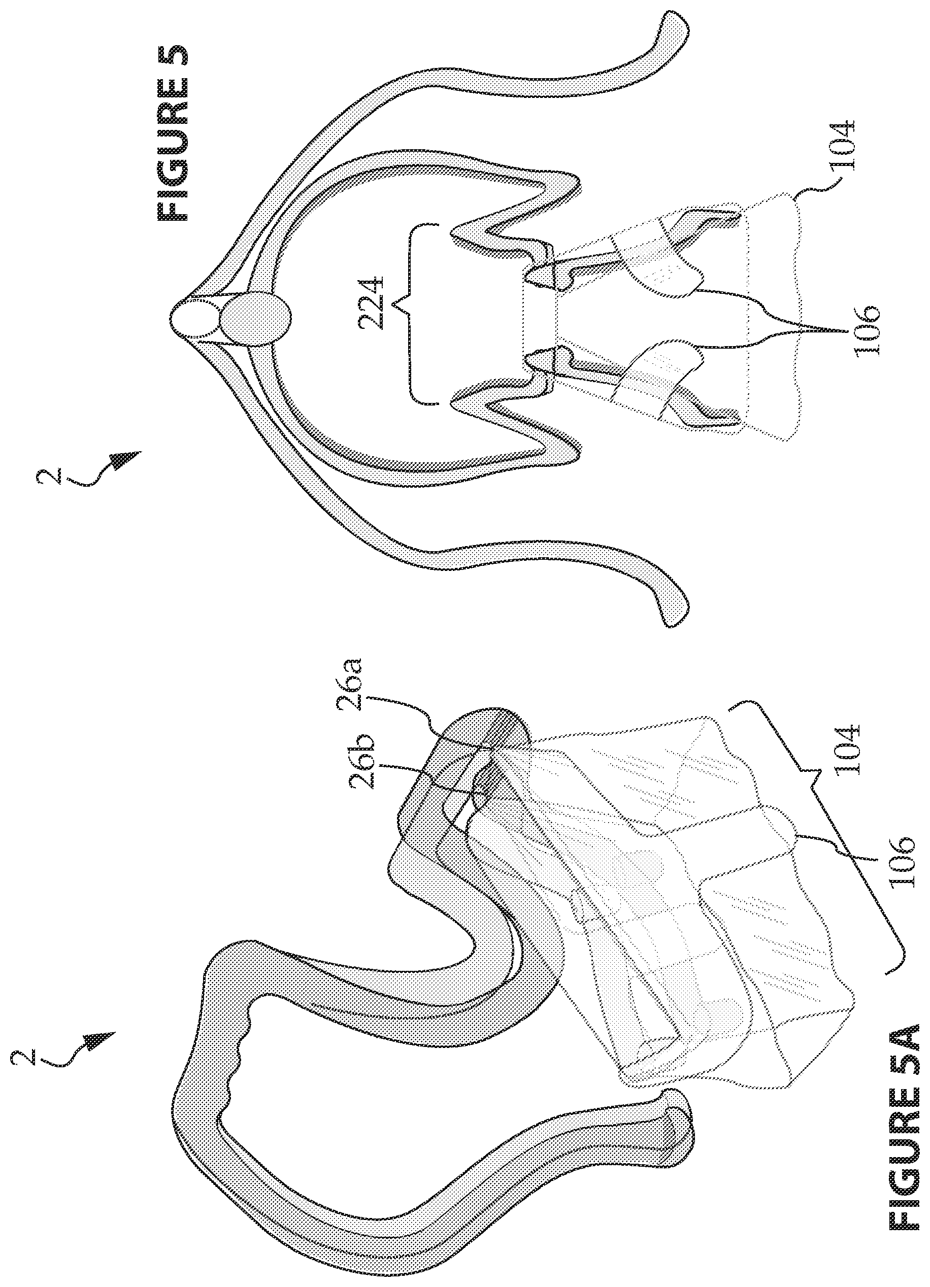 Patent US12302863 Figure 5 – Quick attach/detach form-fitting pet potty handle with rapid-deploy/disposable waste receptacle/bag and method for using same