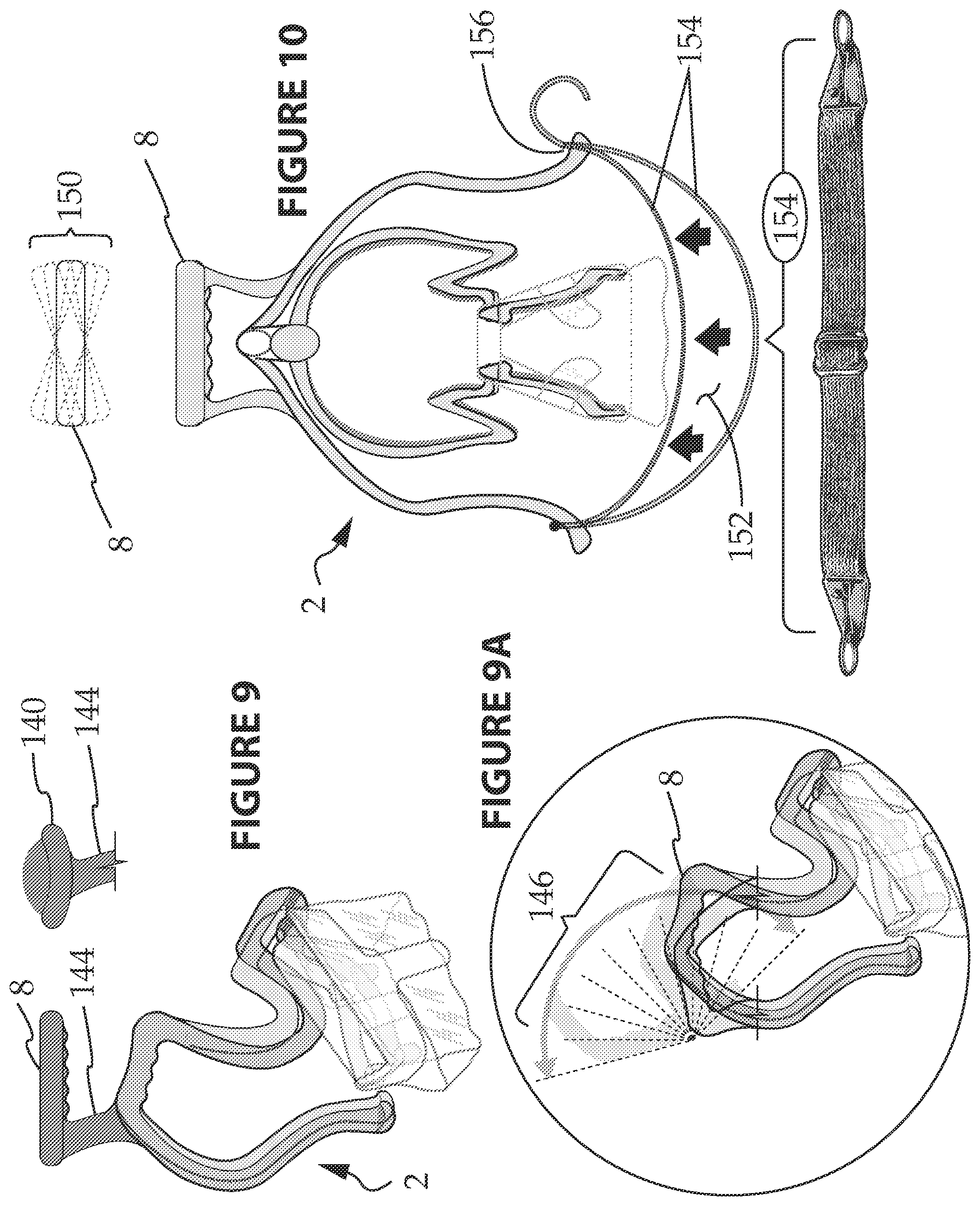 Patent US12302863 Figure 10 – Quick attach/detach form-fitting pet potty handle with rapid-deploy/disposable waste receptacle/bag and method for using same